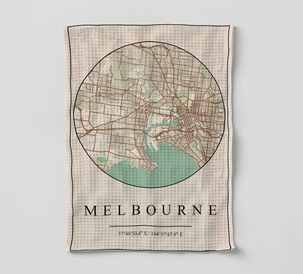 Melbourne canovaccio da cucina da mesa
