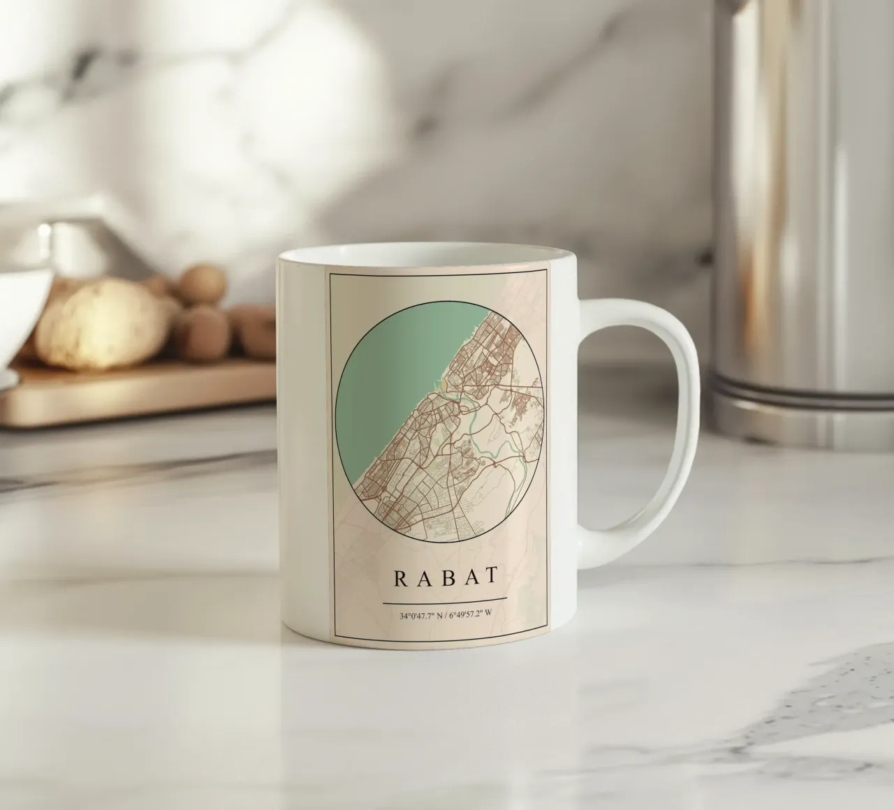 Rabat tazza in ceramica da mesa