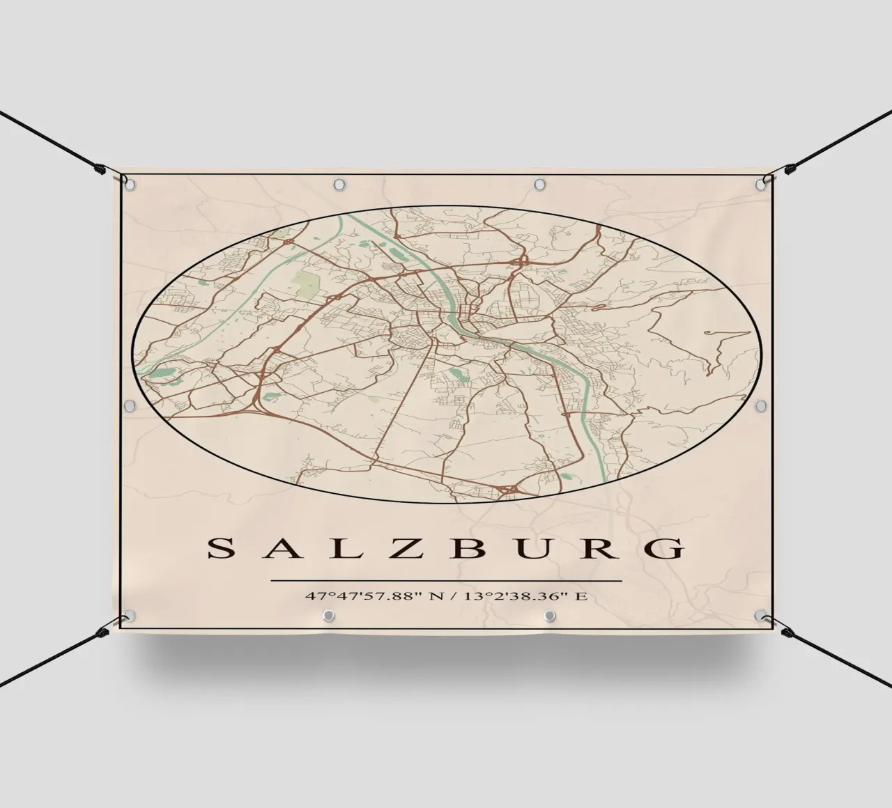 Salisburgo telo in pvc da mesa