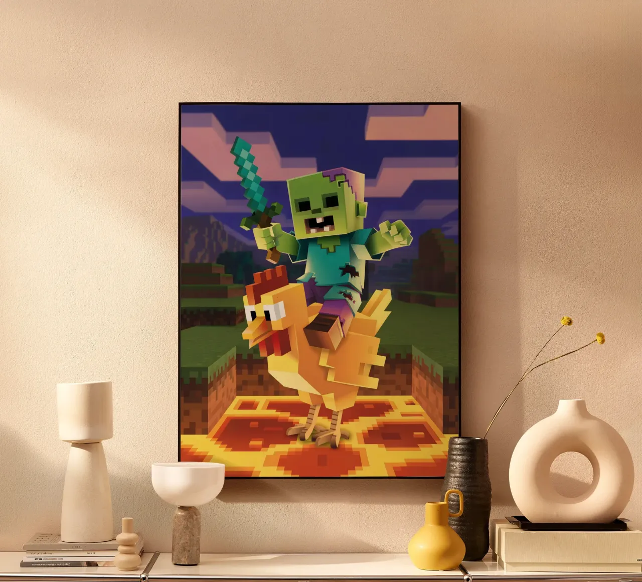 Minecraft plexiglass da Fleur de Lys
