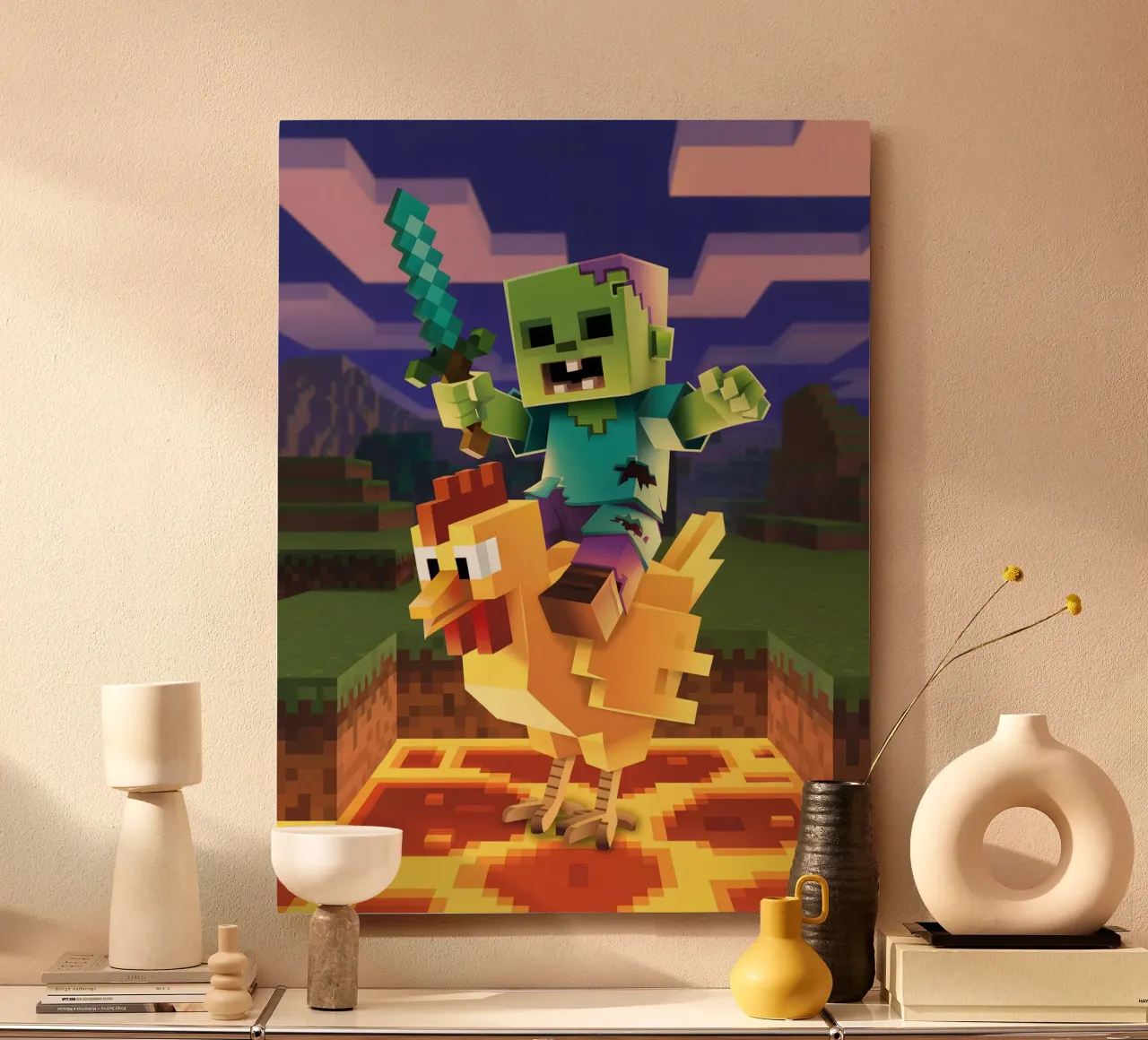 Minecraft alluminio dibond da Fleur de Lys