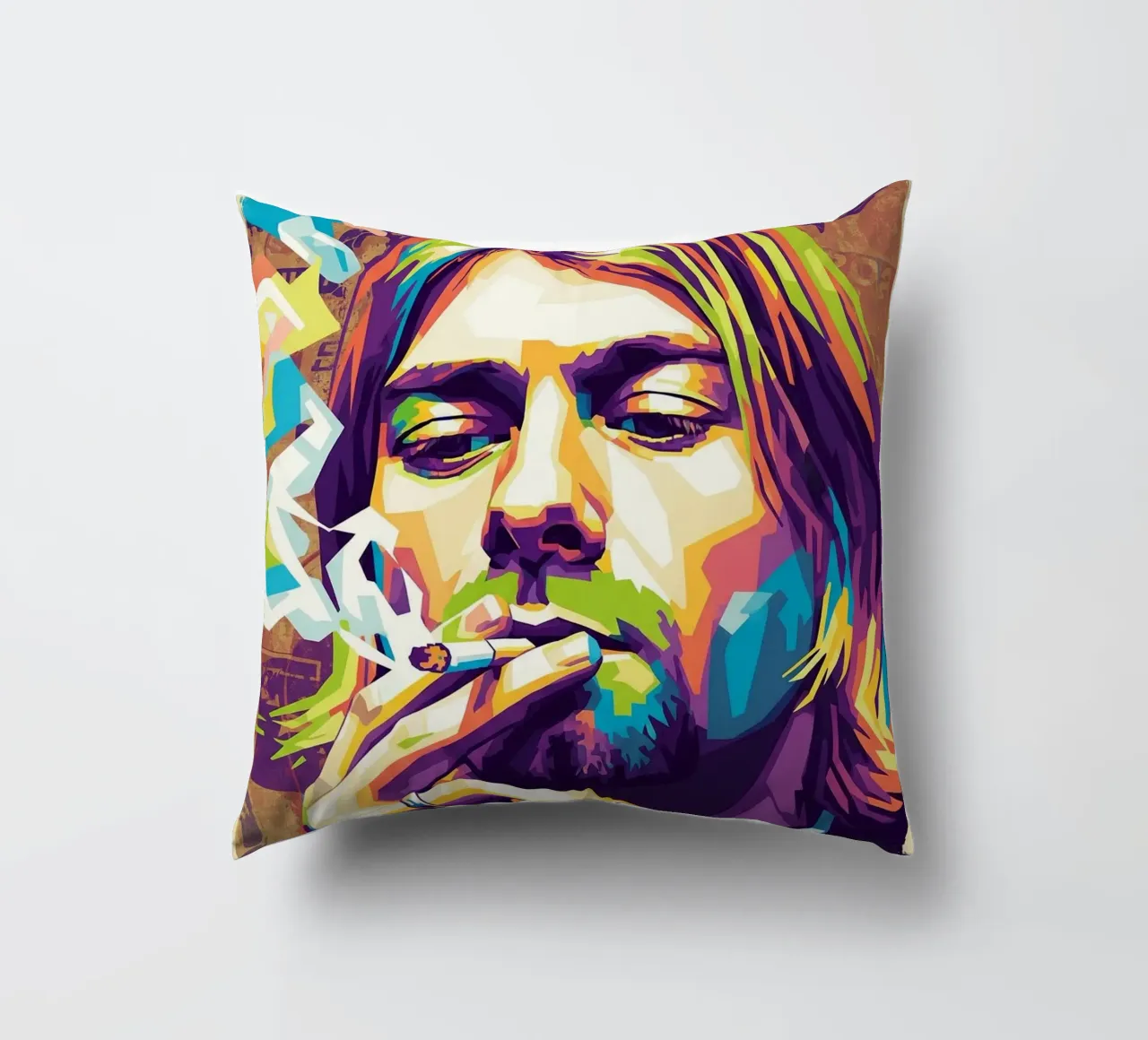 Kurt Cobain che fuma cuscino da Hantamrata