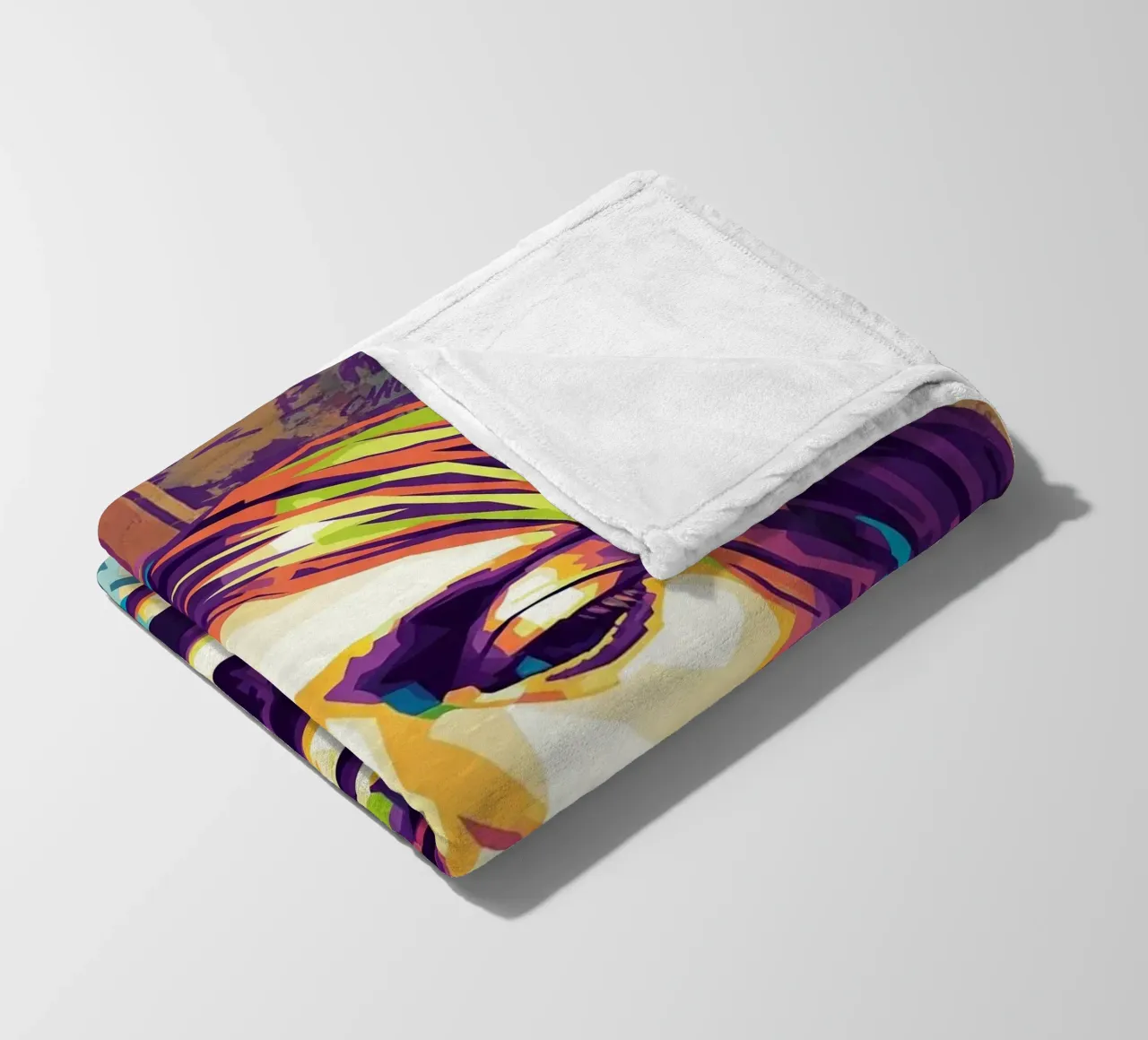 Kurt Cobain che fuma coperta in pile da Hantamrata