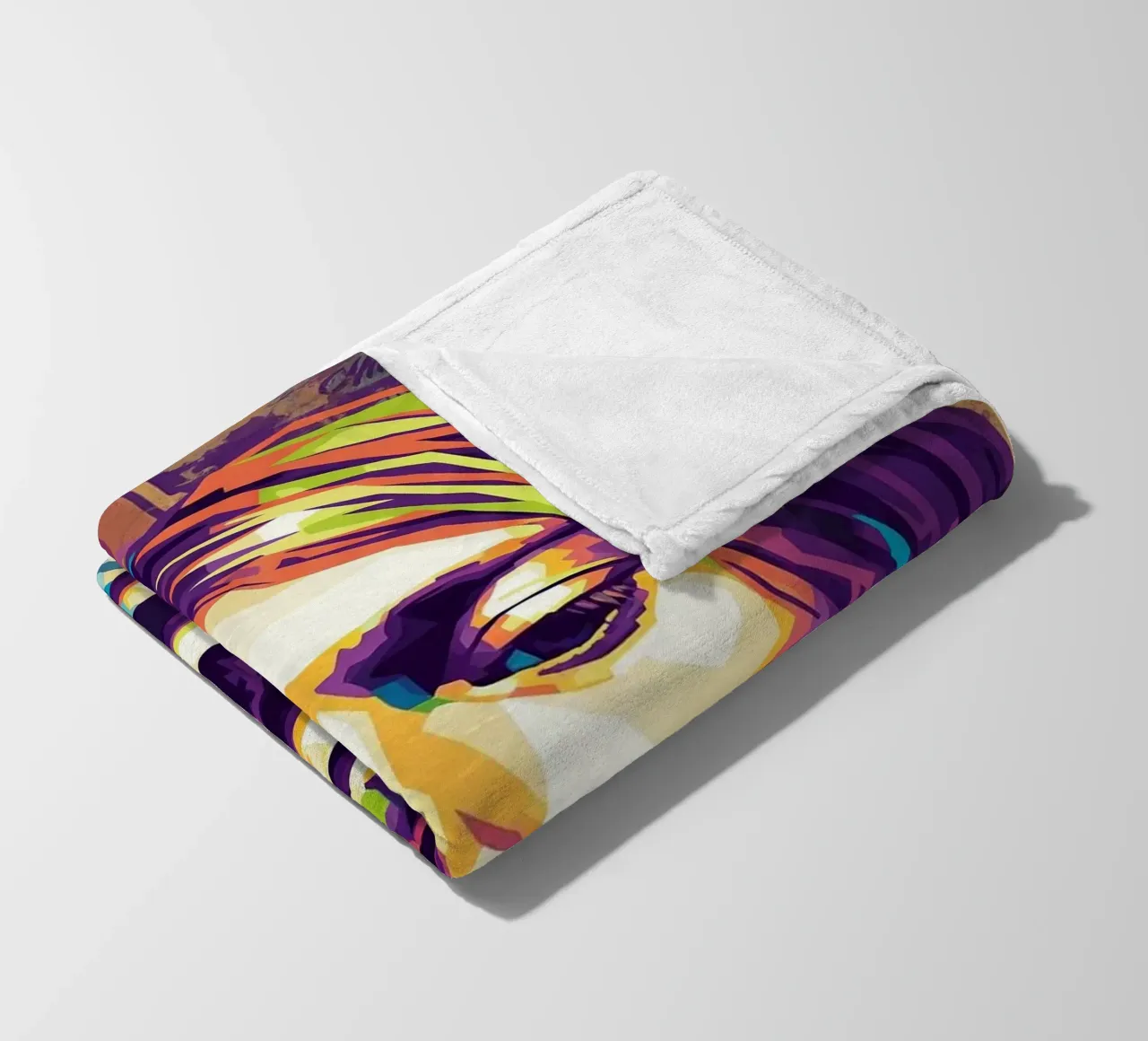 Kurt Cobain che fuma coperta in pile da Hantamrata