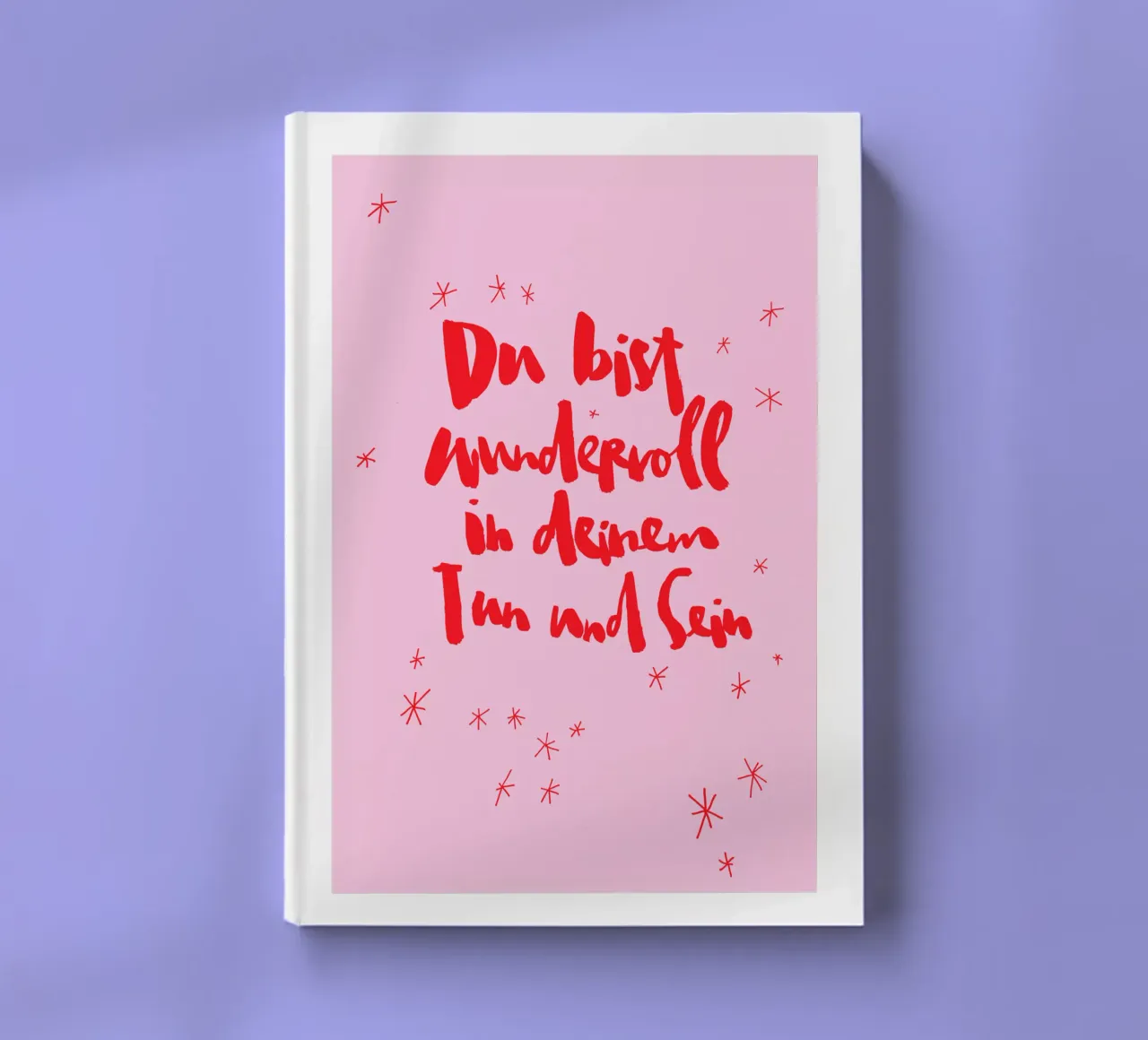 Du bist wundervoll notebook by Brushmeetspaper