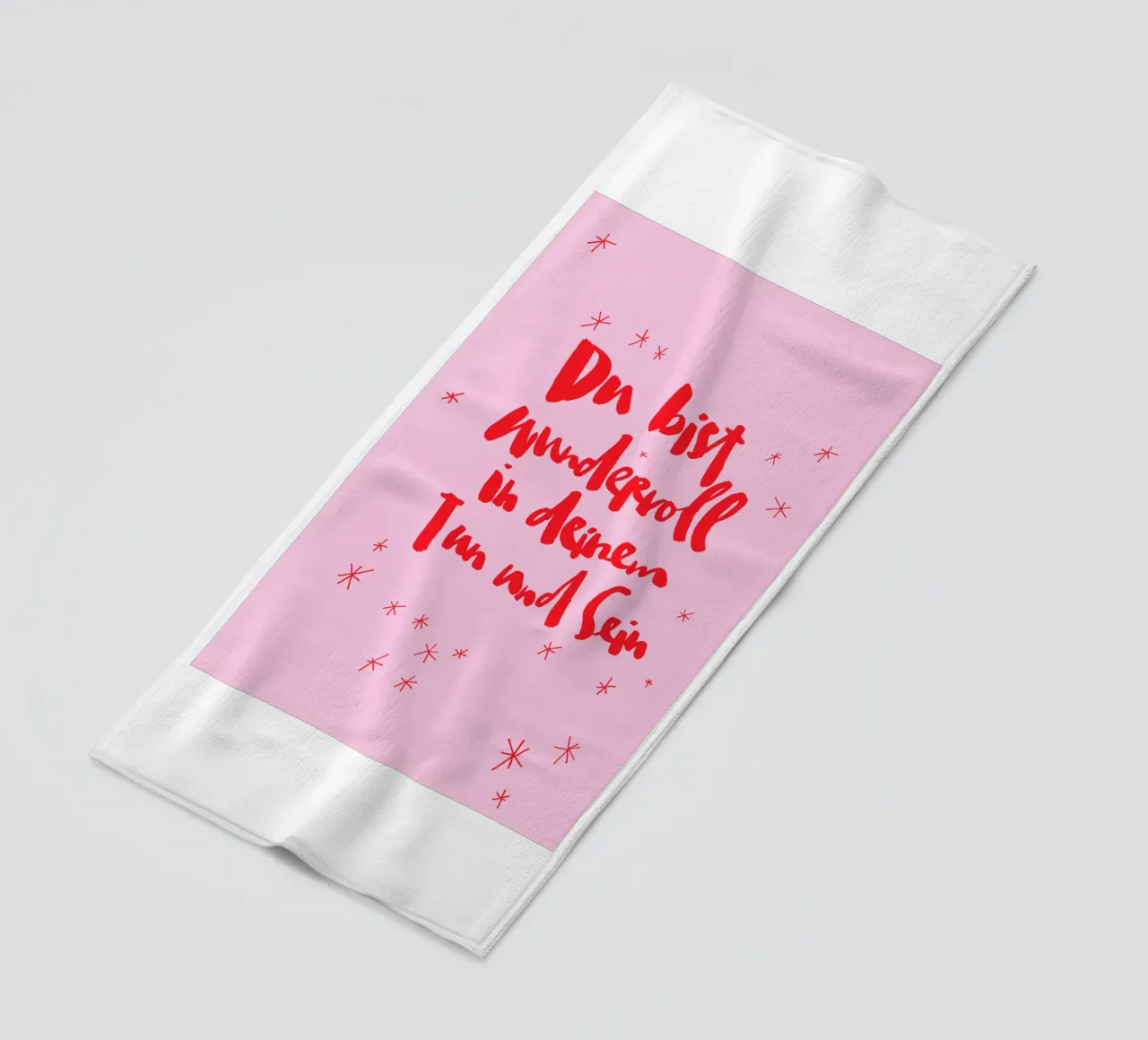 Du bist wundervoll telo mare da Brushmeetspaper