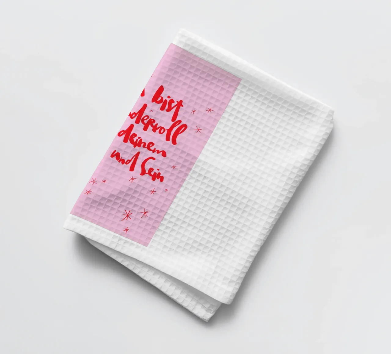 Du bist wundervoll canovaccio da cucina da Brushmeetspaper