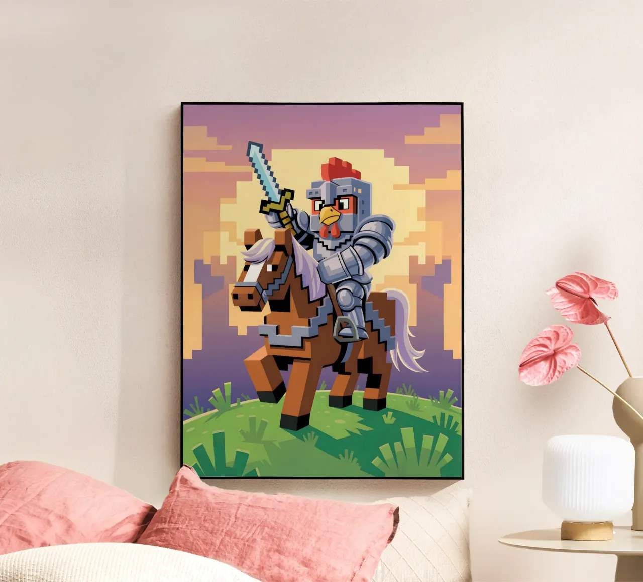 Minecraft plexiglass da Fleur de Lys