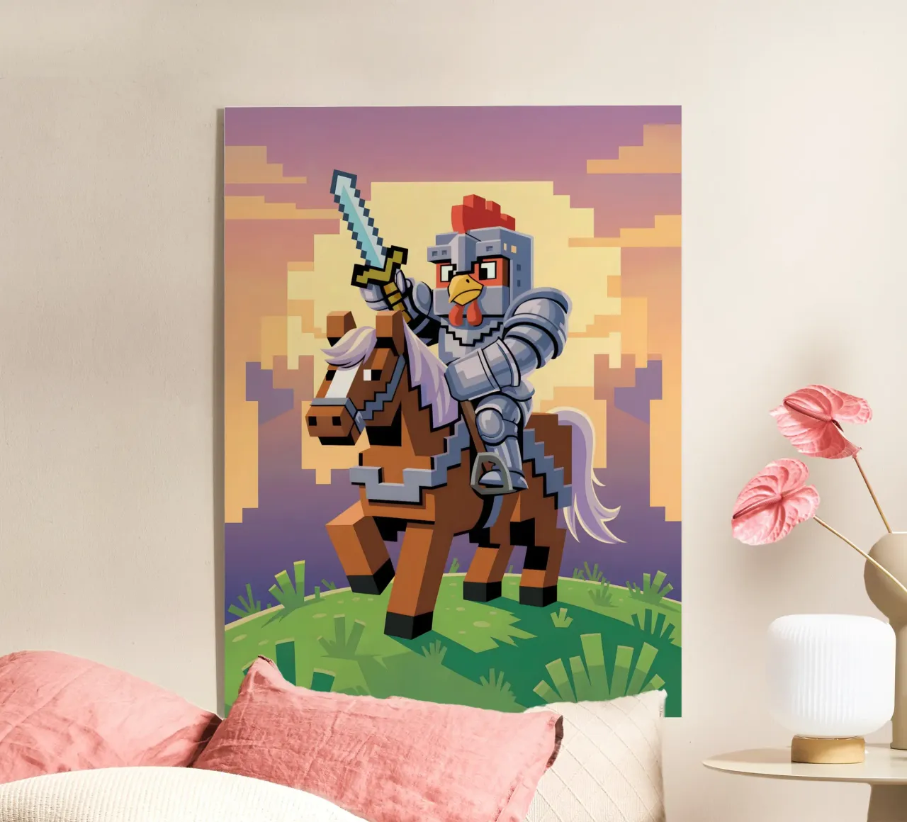 Minecraft plexiglass da Fleur de Lys