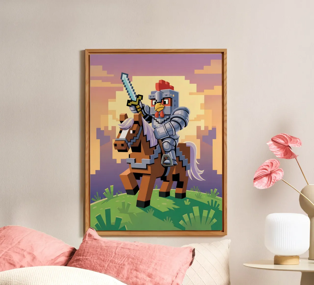 Minecraft alluminio dibond da Fleur de Lys