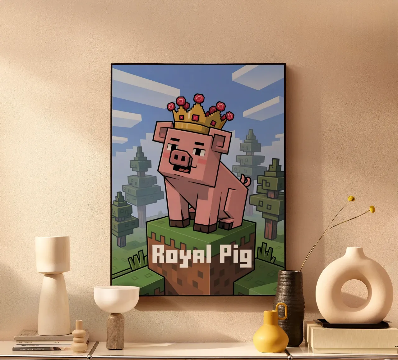 Minecraft plexiglass da Fleur de Lys