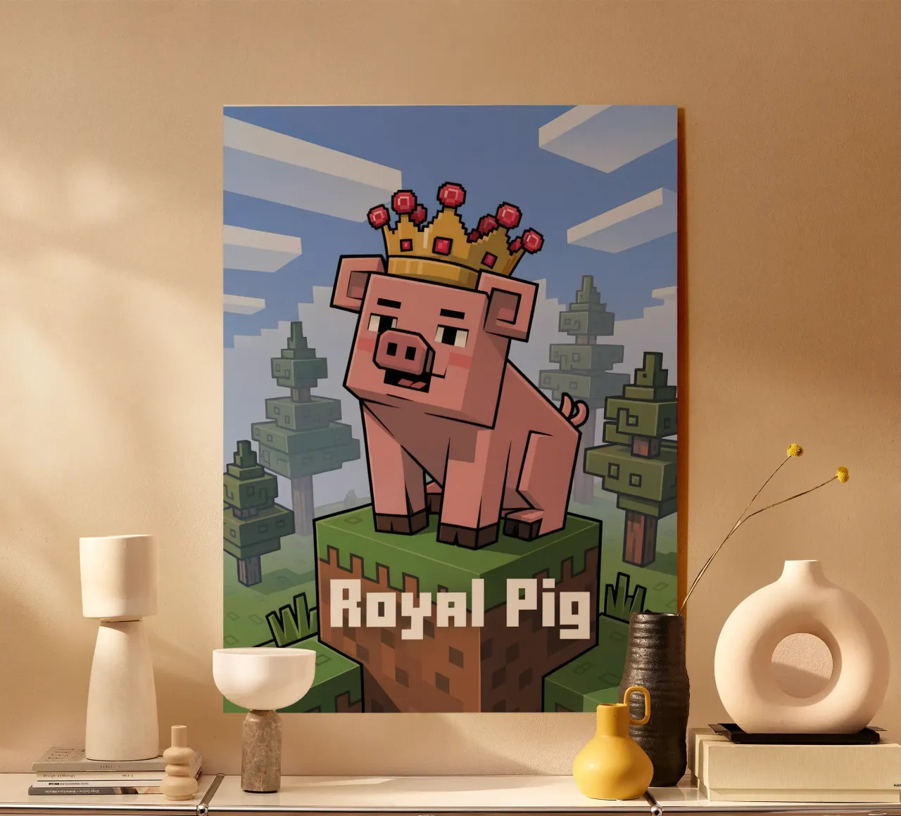 Minecraft plexiglass da Fleur de Lys