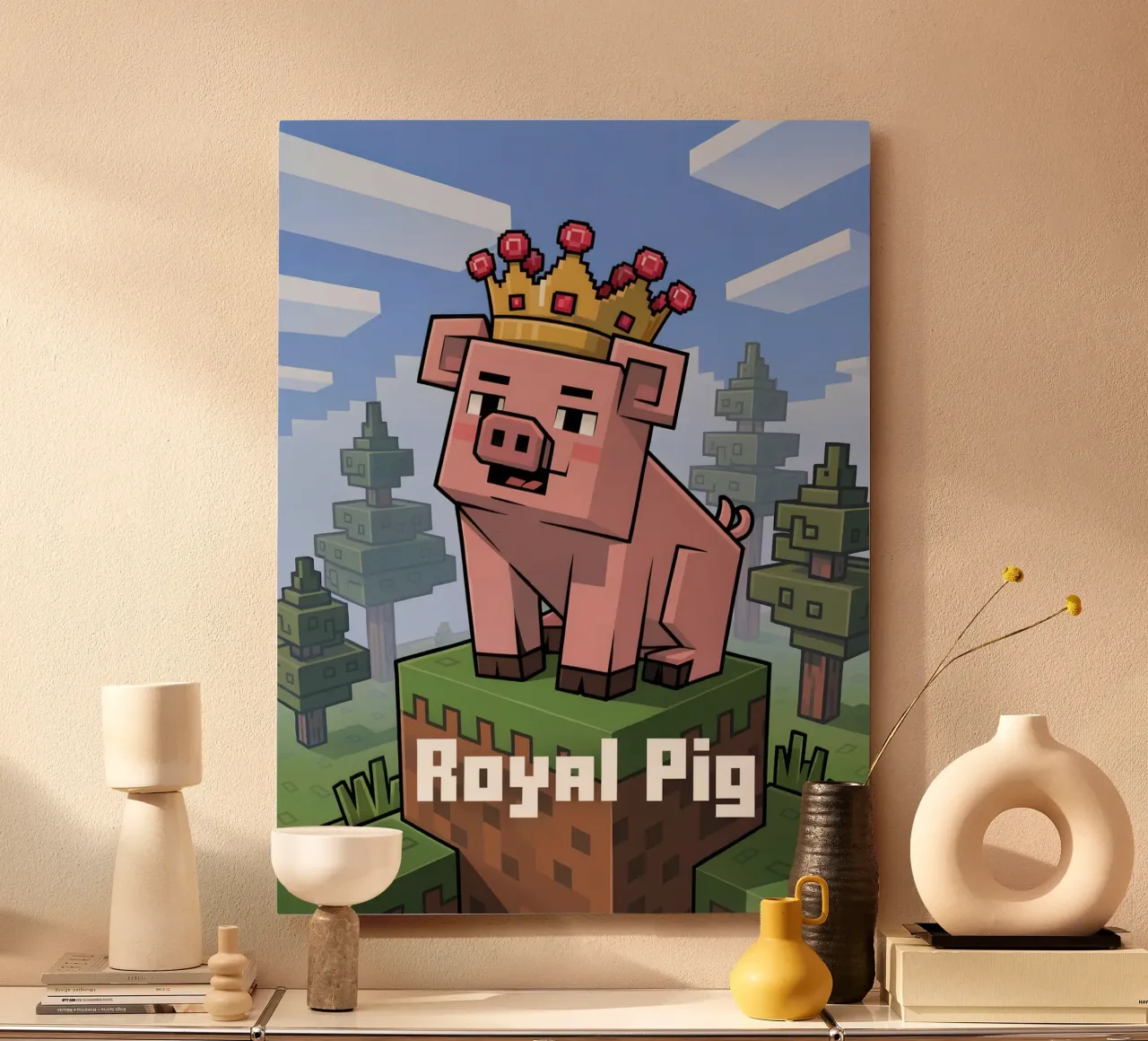Minecraft alluminio dibond da Fleur de Lys