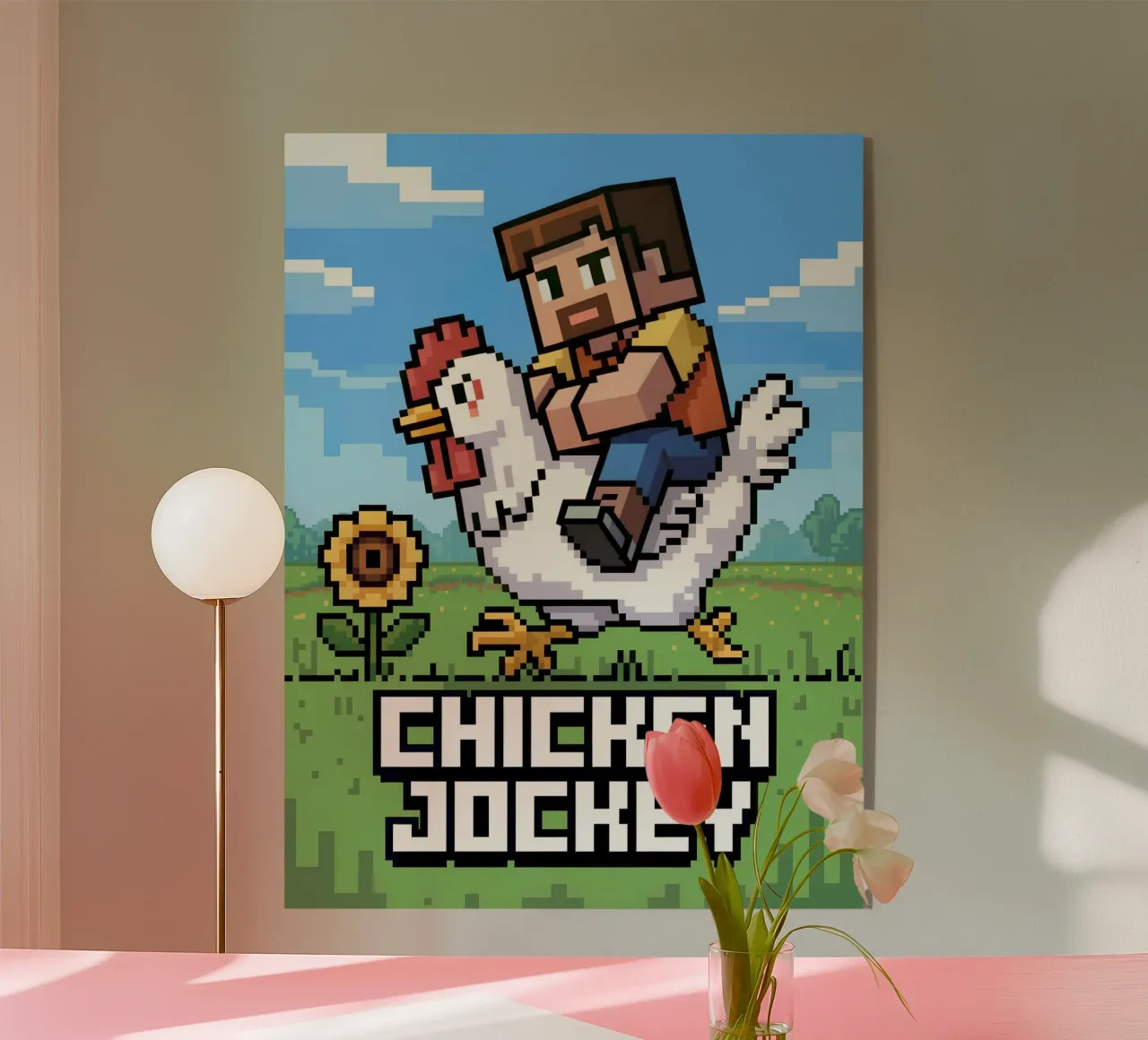 Minecraft plexiglass da Fleur de Lys