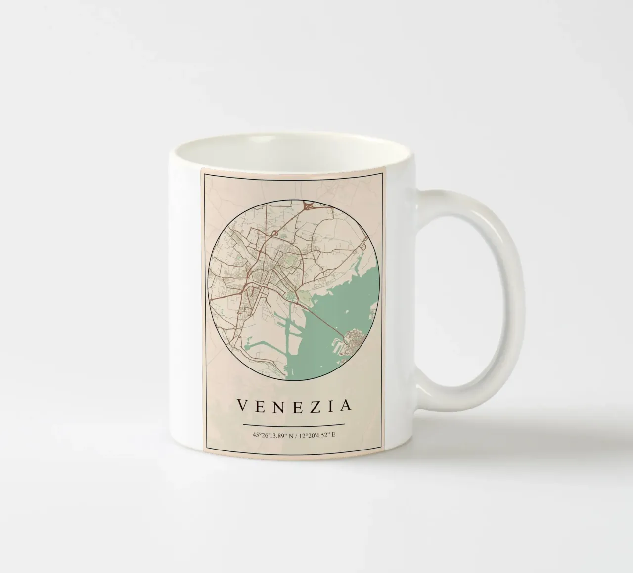 Venezia tazza in ceramica da mesa