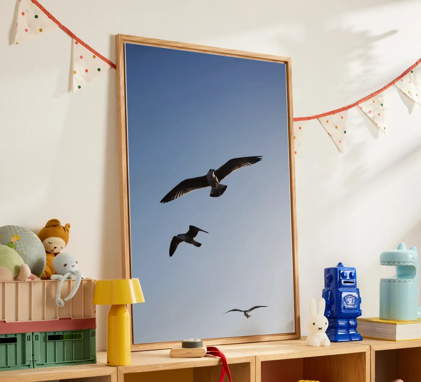 Möwen in Morocco plexiglass da fotokunst