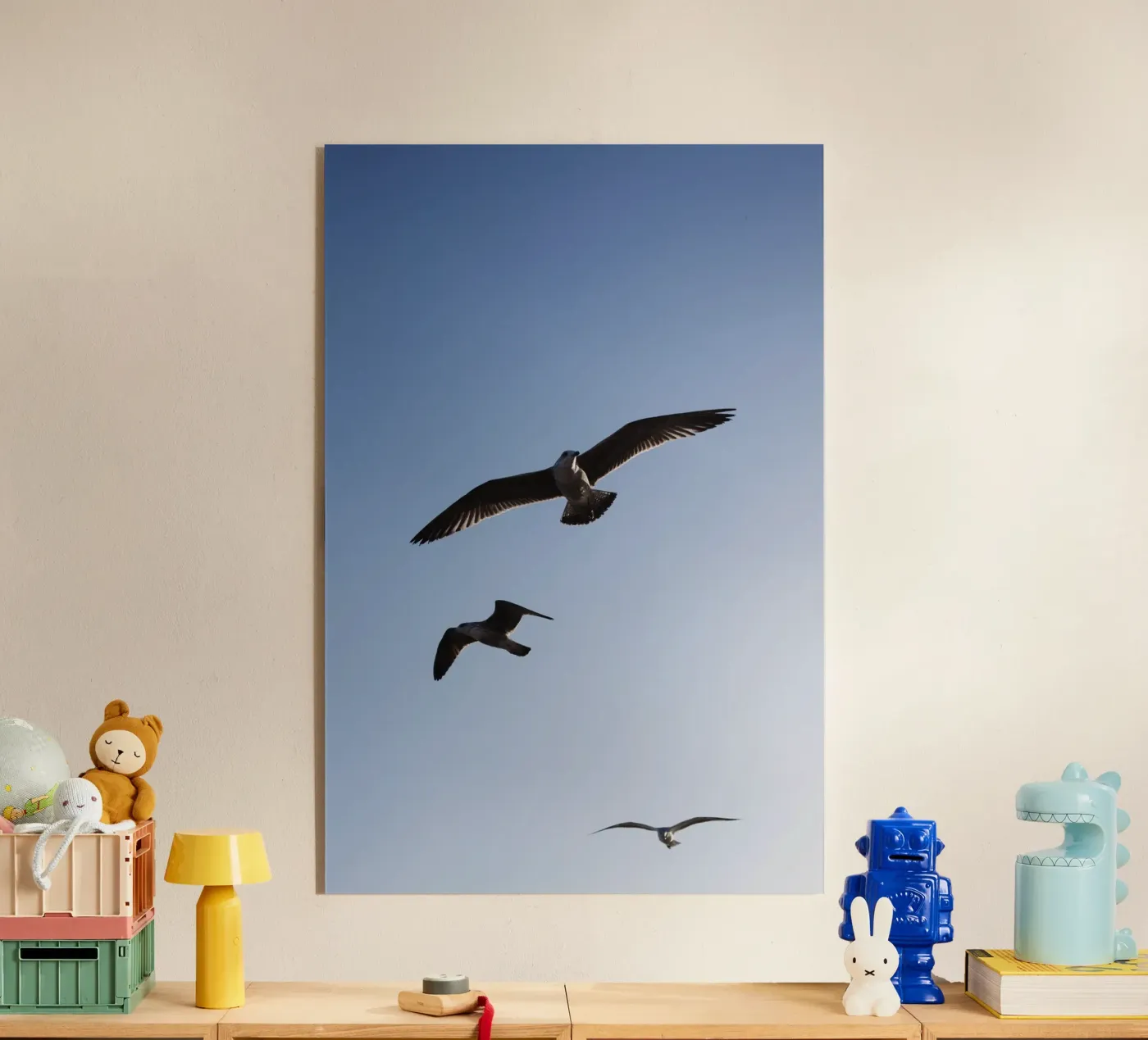 Möwen in Morocco plexiglass da fotokunst