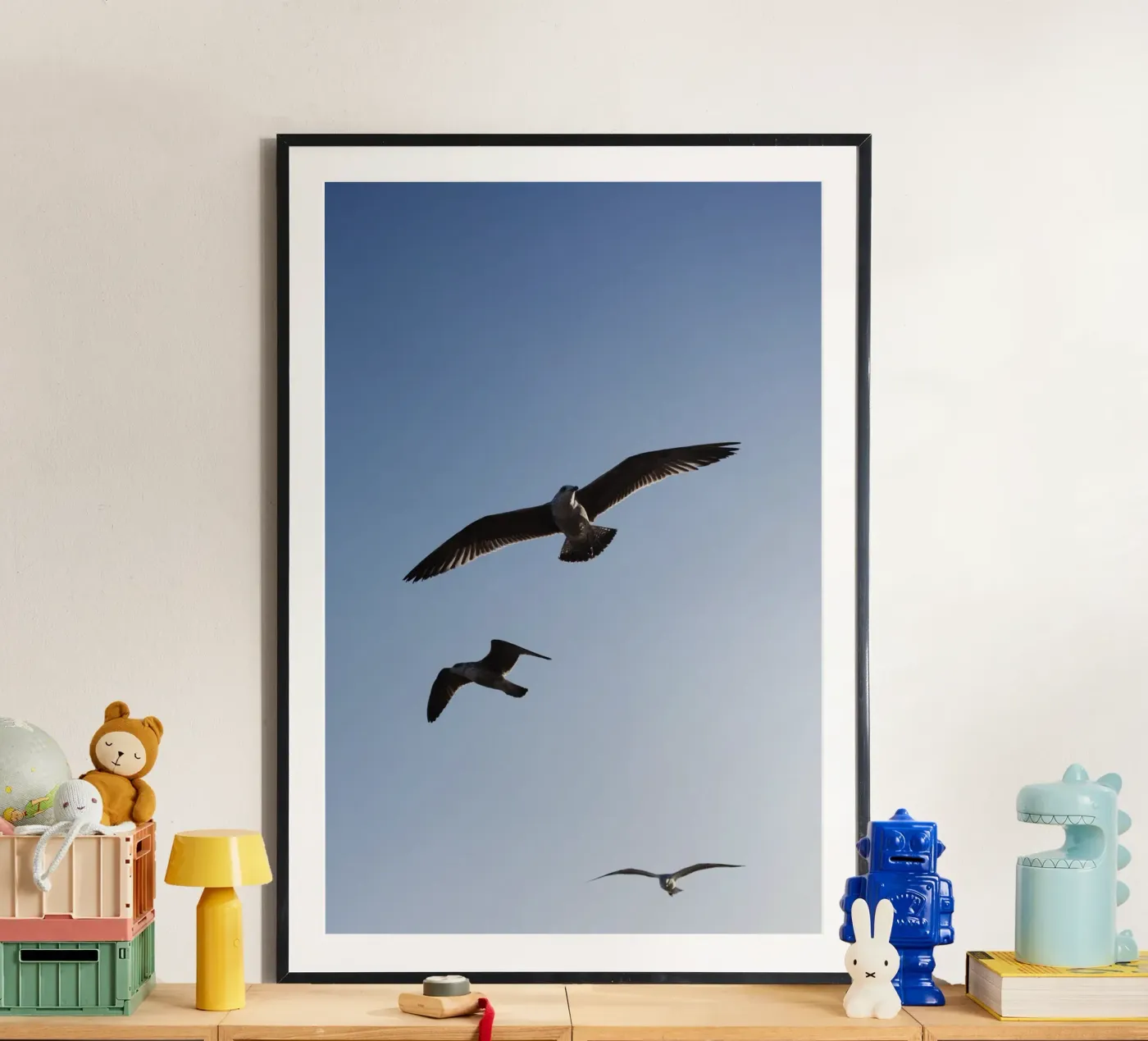 Möwen in Marocco poster da fotokunst