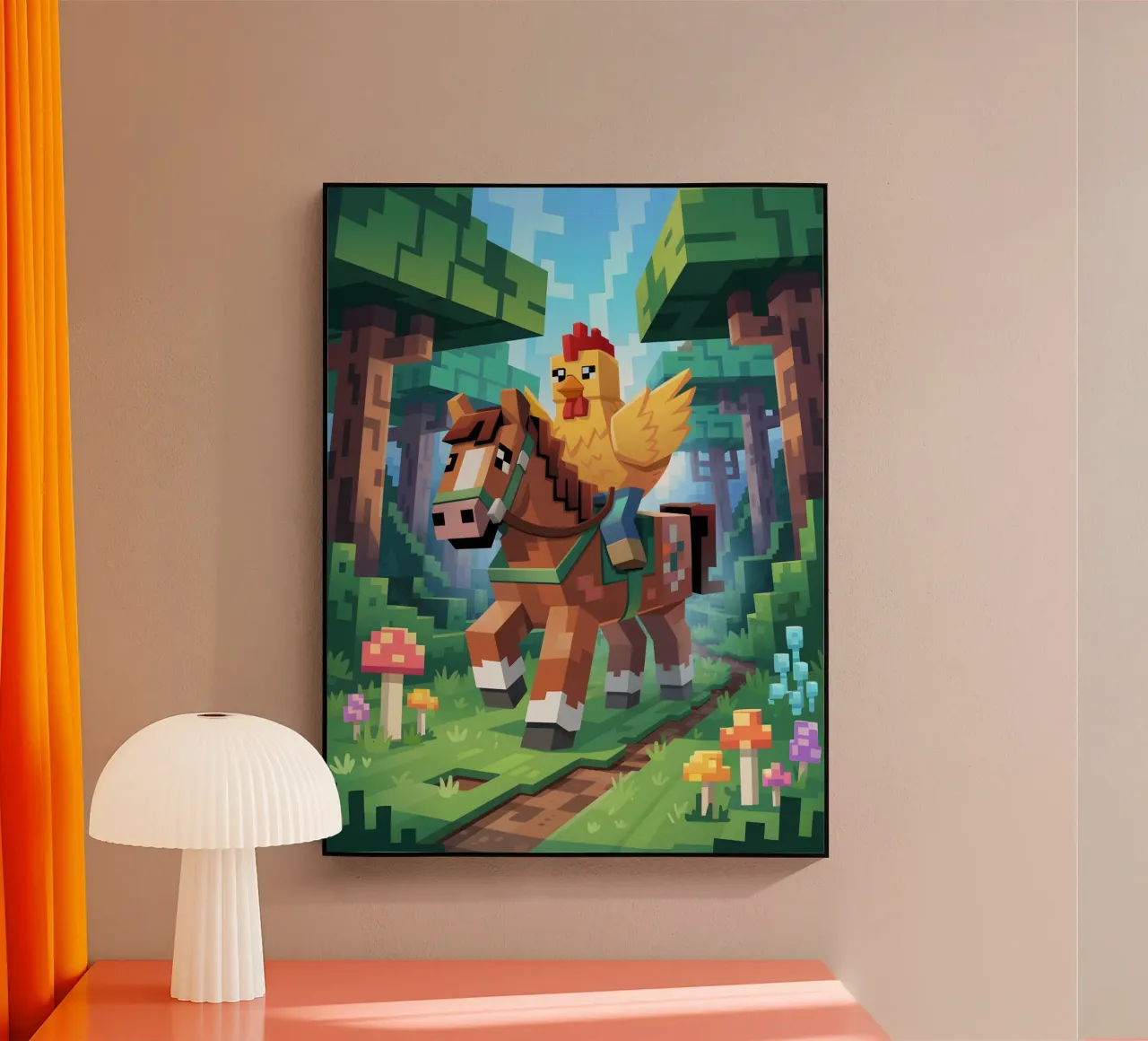 Minecraft plexiglass da Voxel Visionaries
