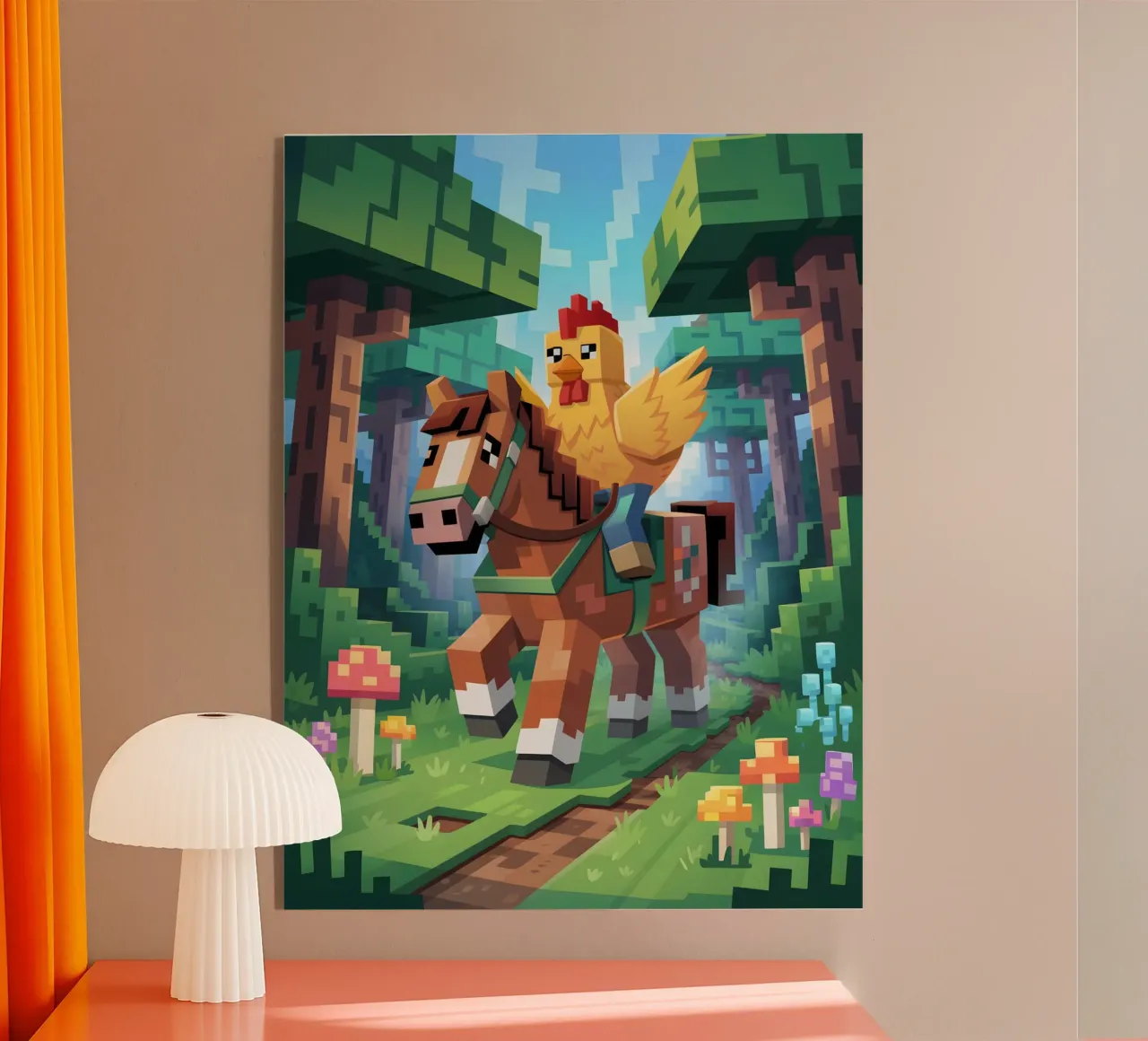 Minecraft plexiglass da Voxel Visionaries
