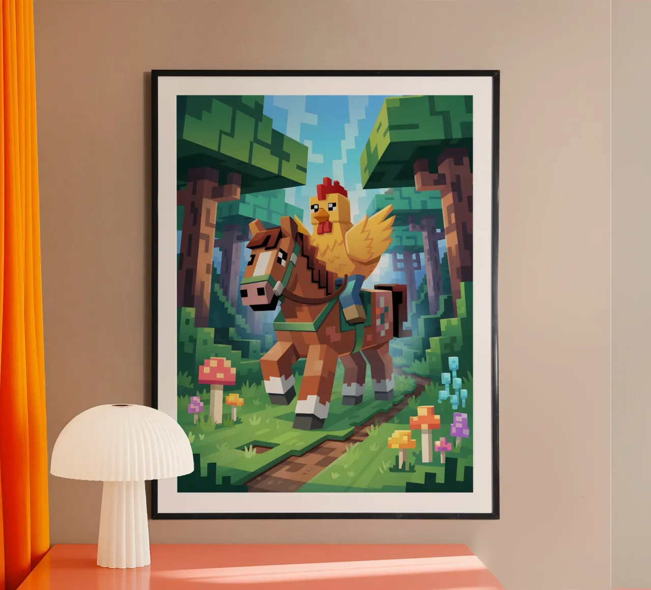 Minecraft carta hahnemühle da Voxel Visionaries