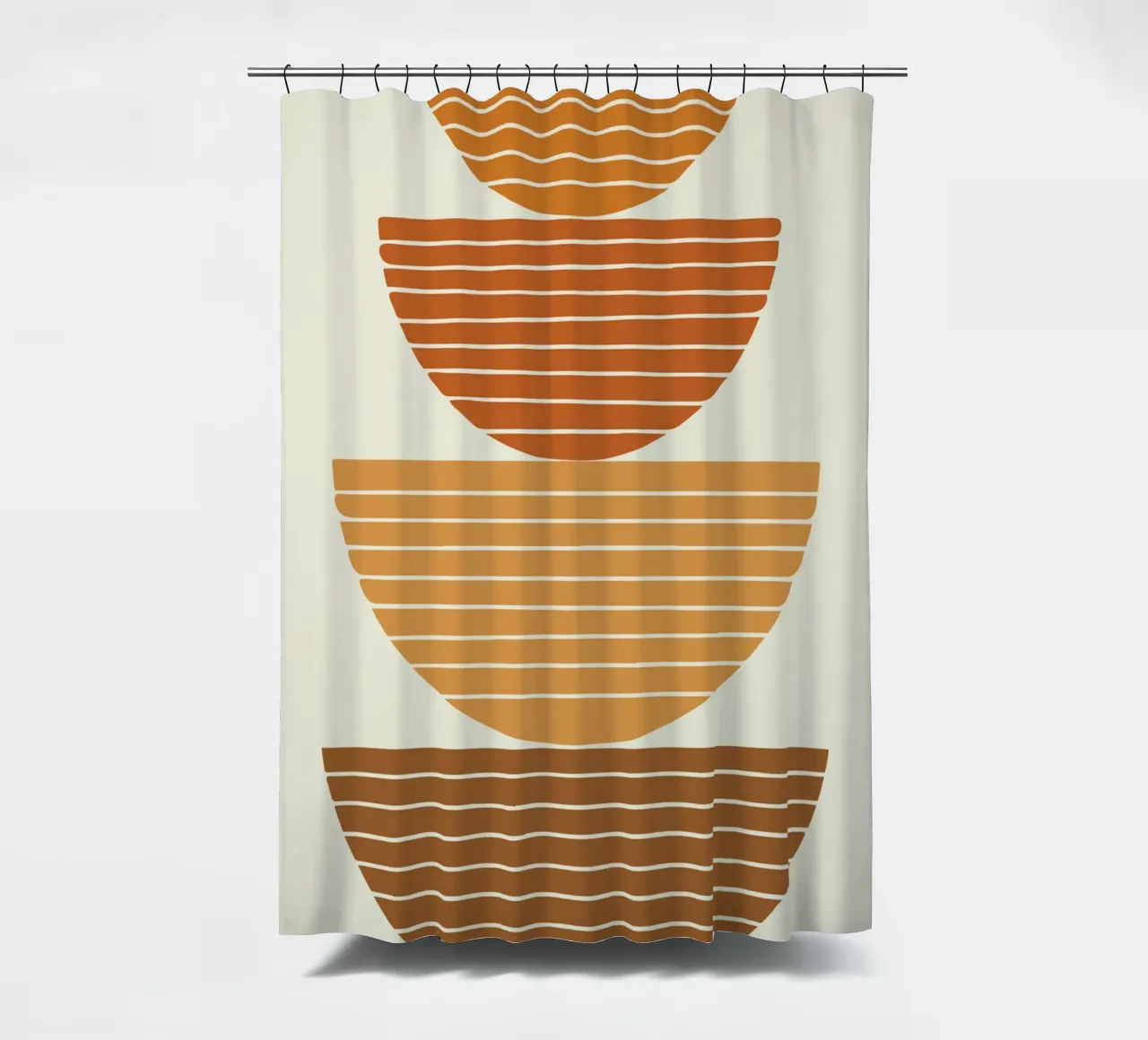 Stacked Bowls Abstract tenda da doccia da LisaArtes