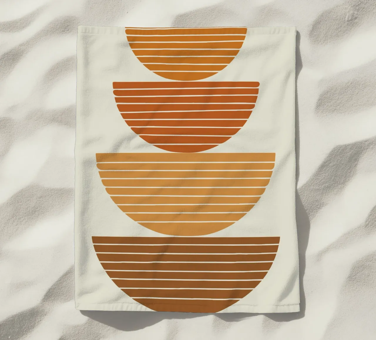 Stacked Bowls Abstract telo mare da LisaArtes