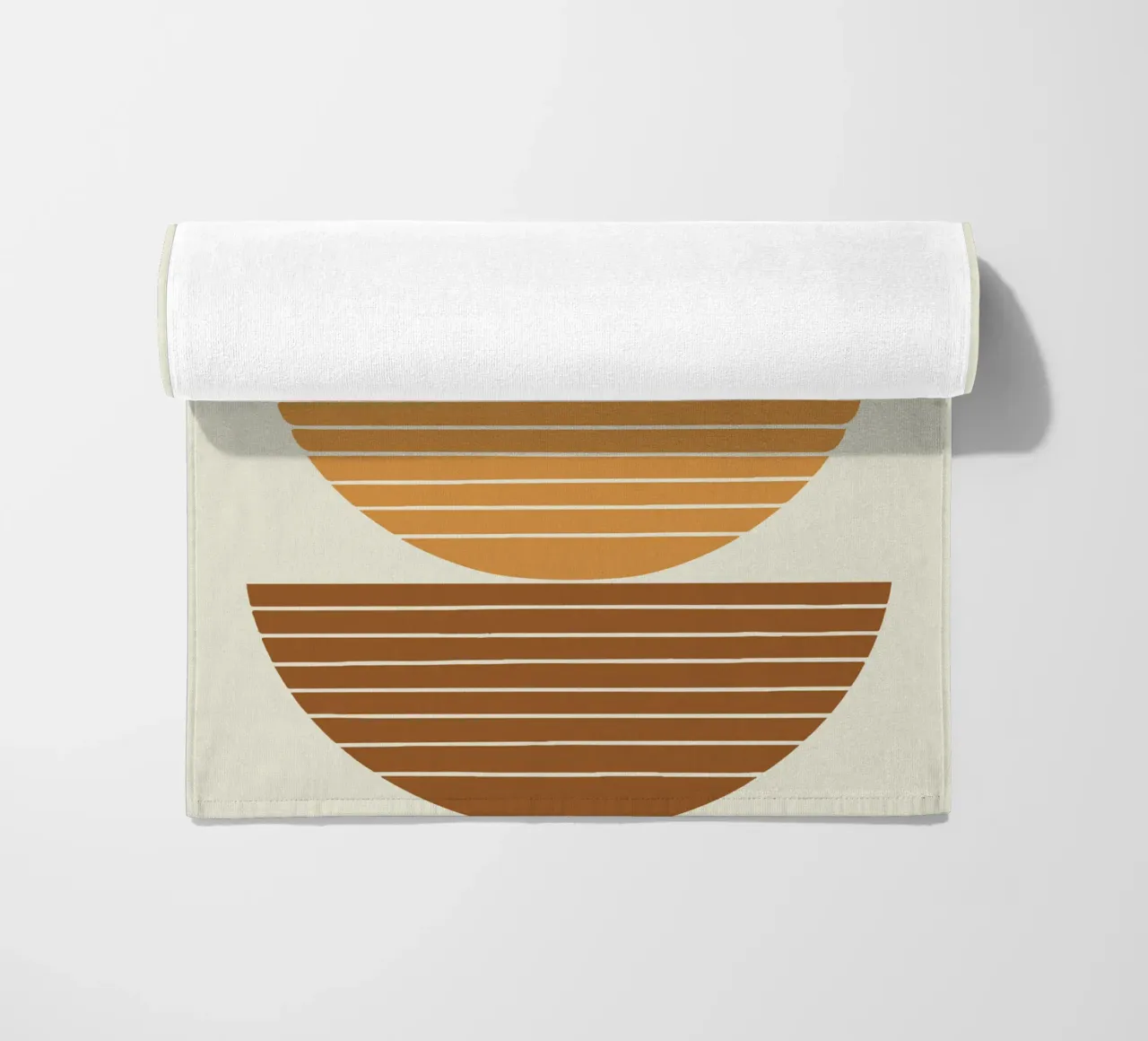 Stacked Bowls Abstract telo mare da LisaArtes