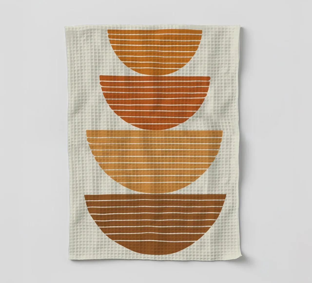 Stacked Bowls Abstract canovaccio da cucina da LisaArtes