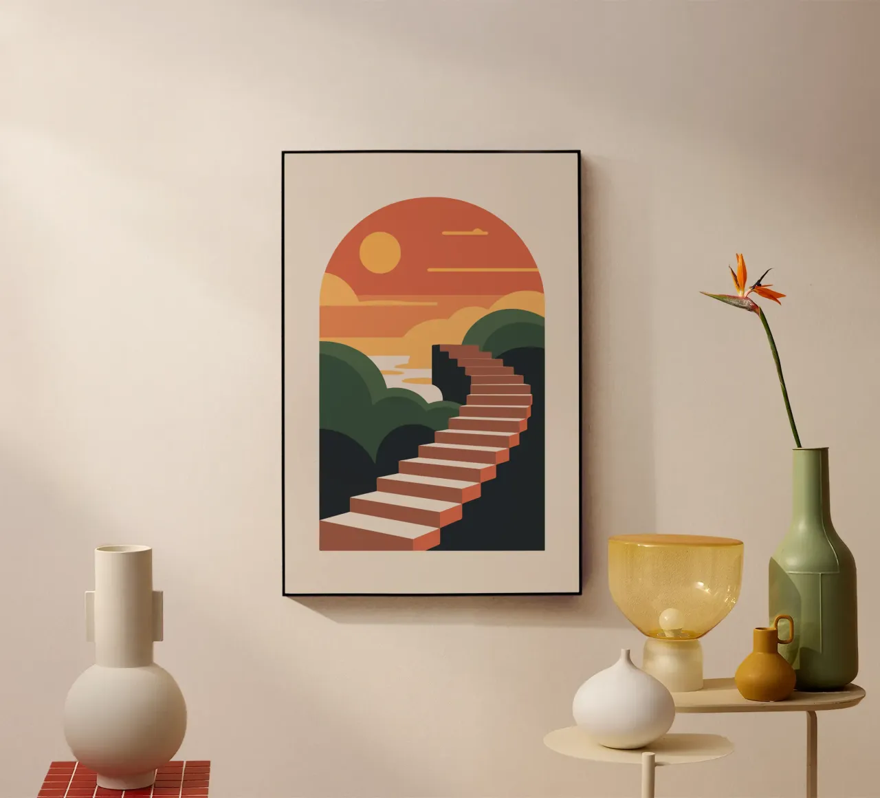 Sunset Stairway plexiglass da LisaArtes