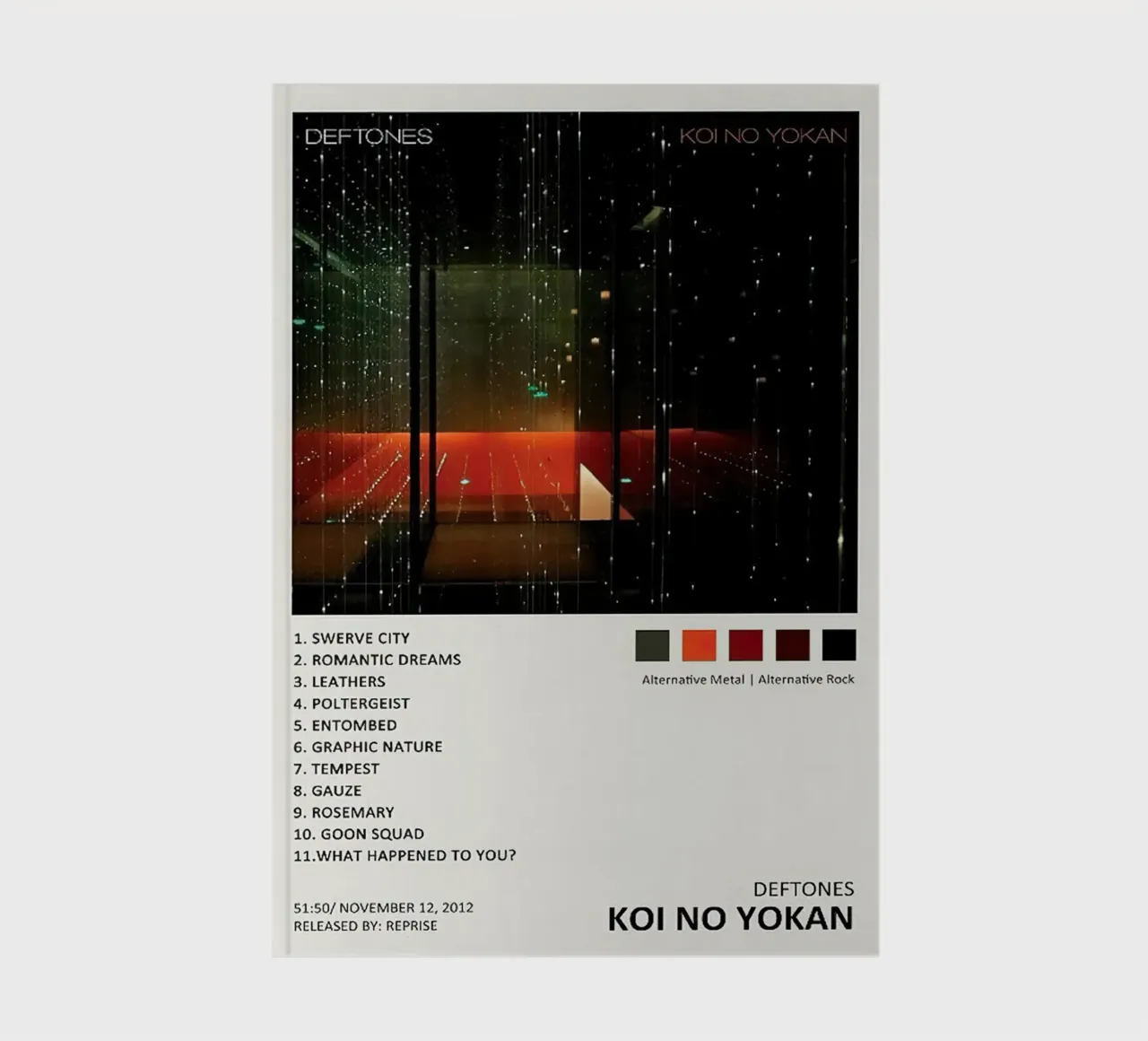 Deftones Koi No Yokan diario da Roronoa7