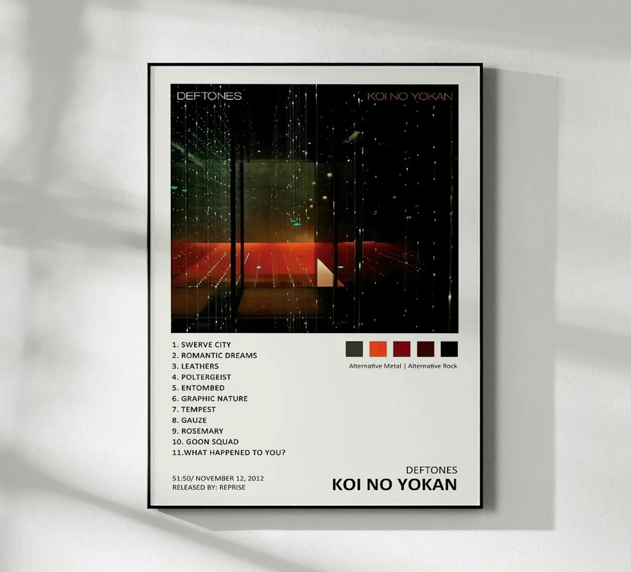 Deftones Koi No Yokan plexiglass da Roronoa7