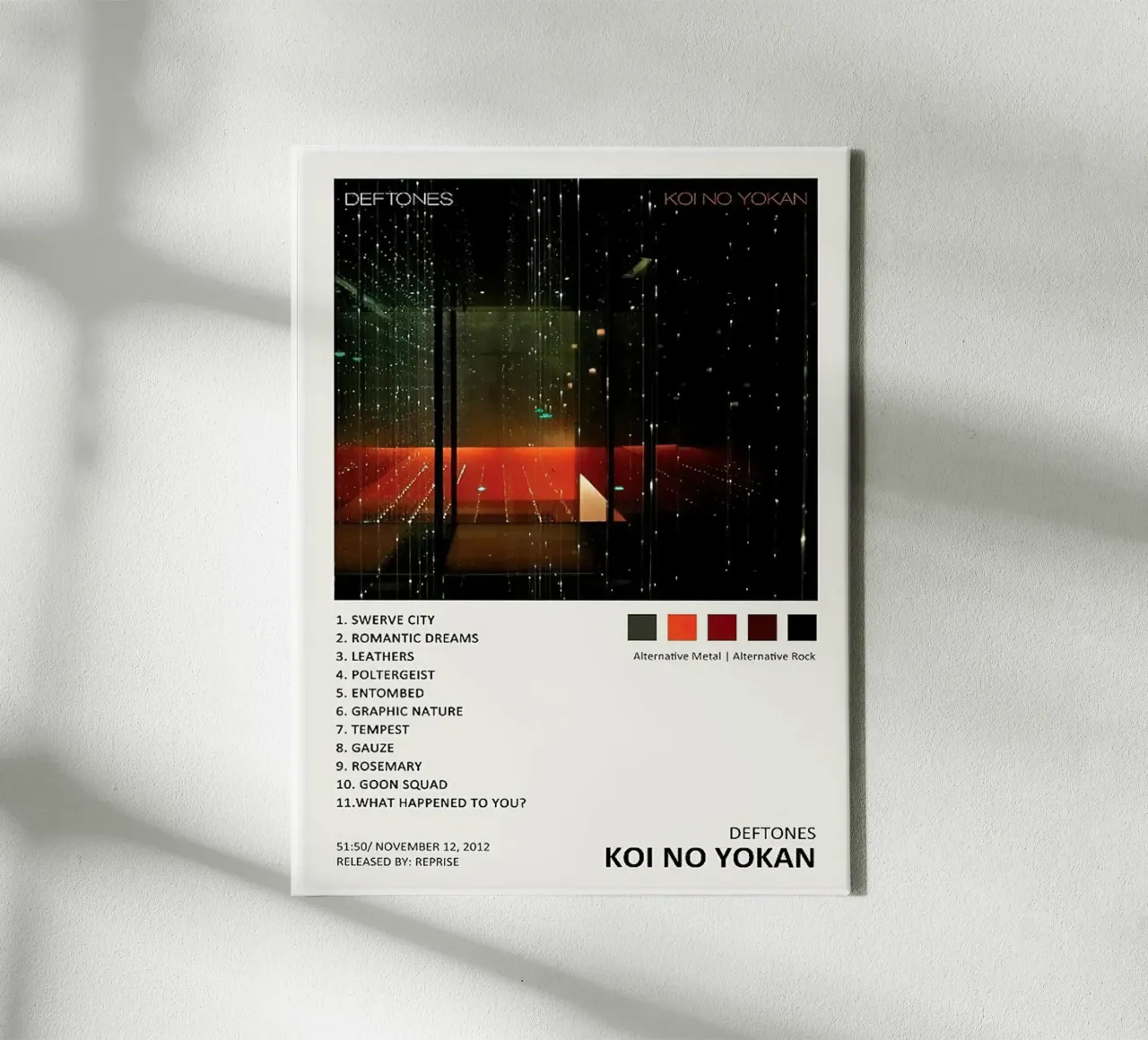 Deftones Koi No Yokan tela da Roronoa7