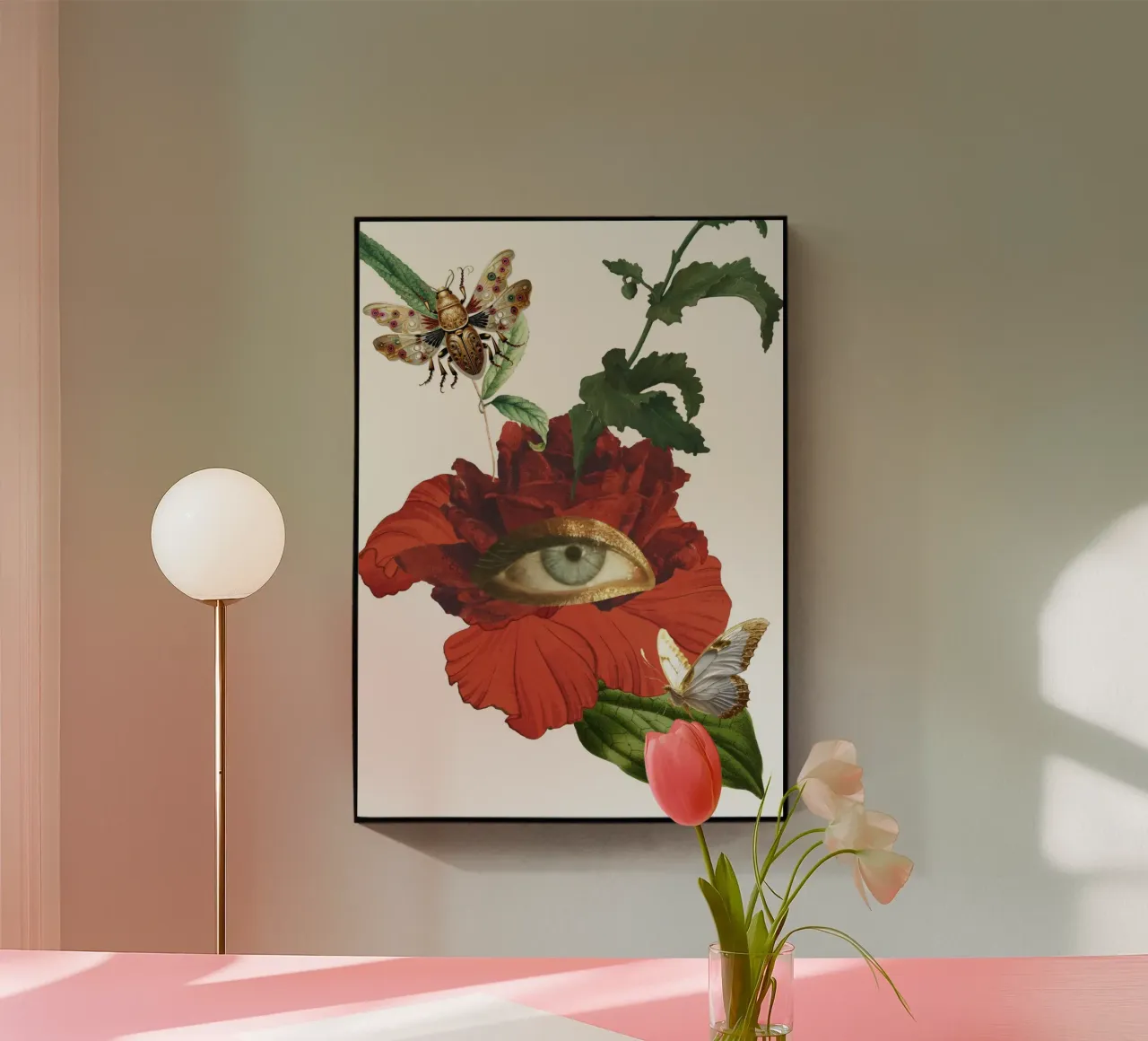 The Gilded Observer plexiglass da edsonramosart