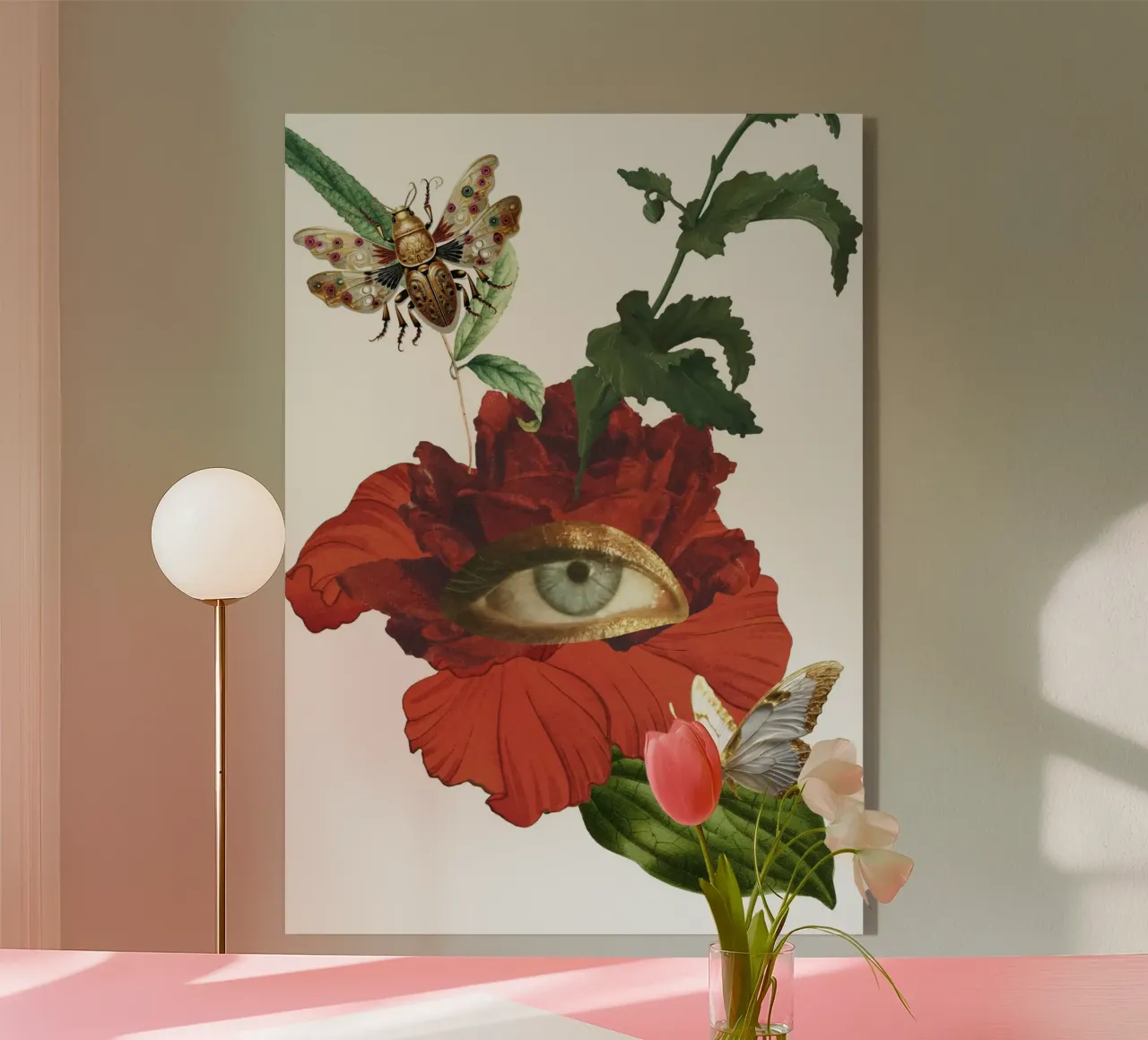 The Gilded Observer plexiglass da edsonramosart