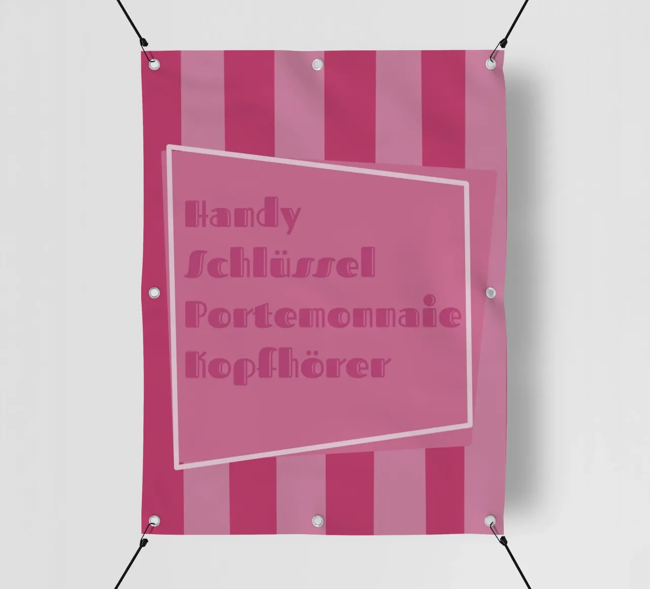 Non dimenticatelo! telo in pvc da Hetty Lu