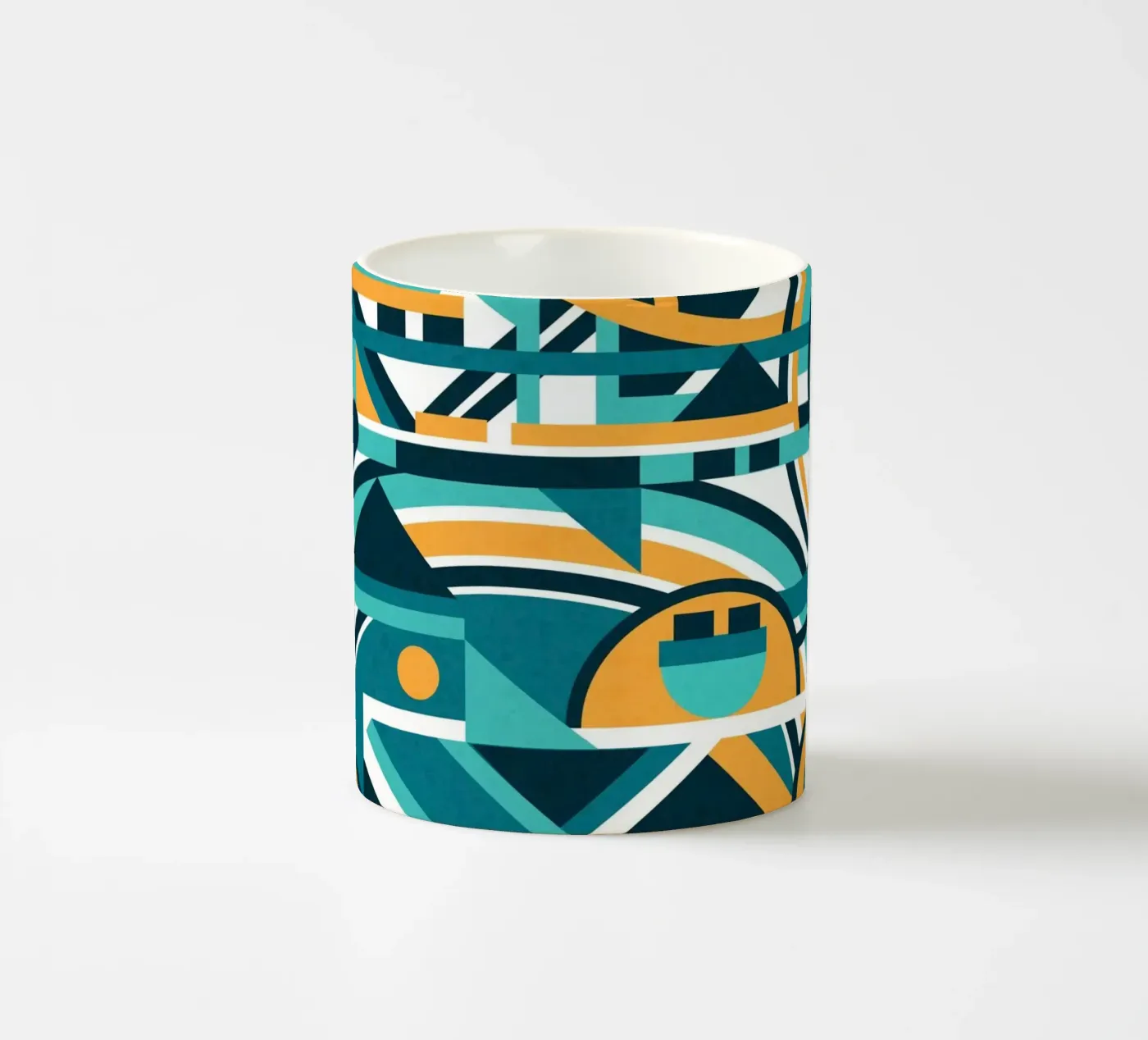 Edge ceramic mug by shellybremmer