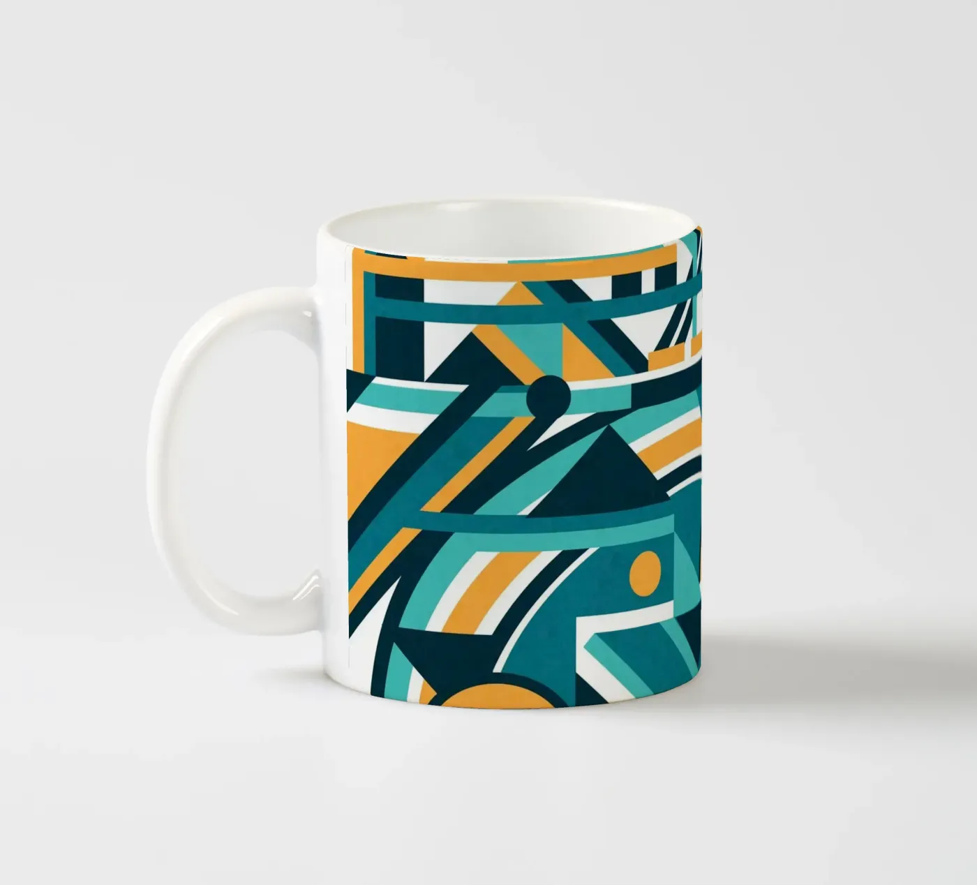 Edge ceramic mug by shellybremmer