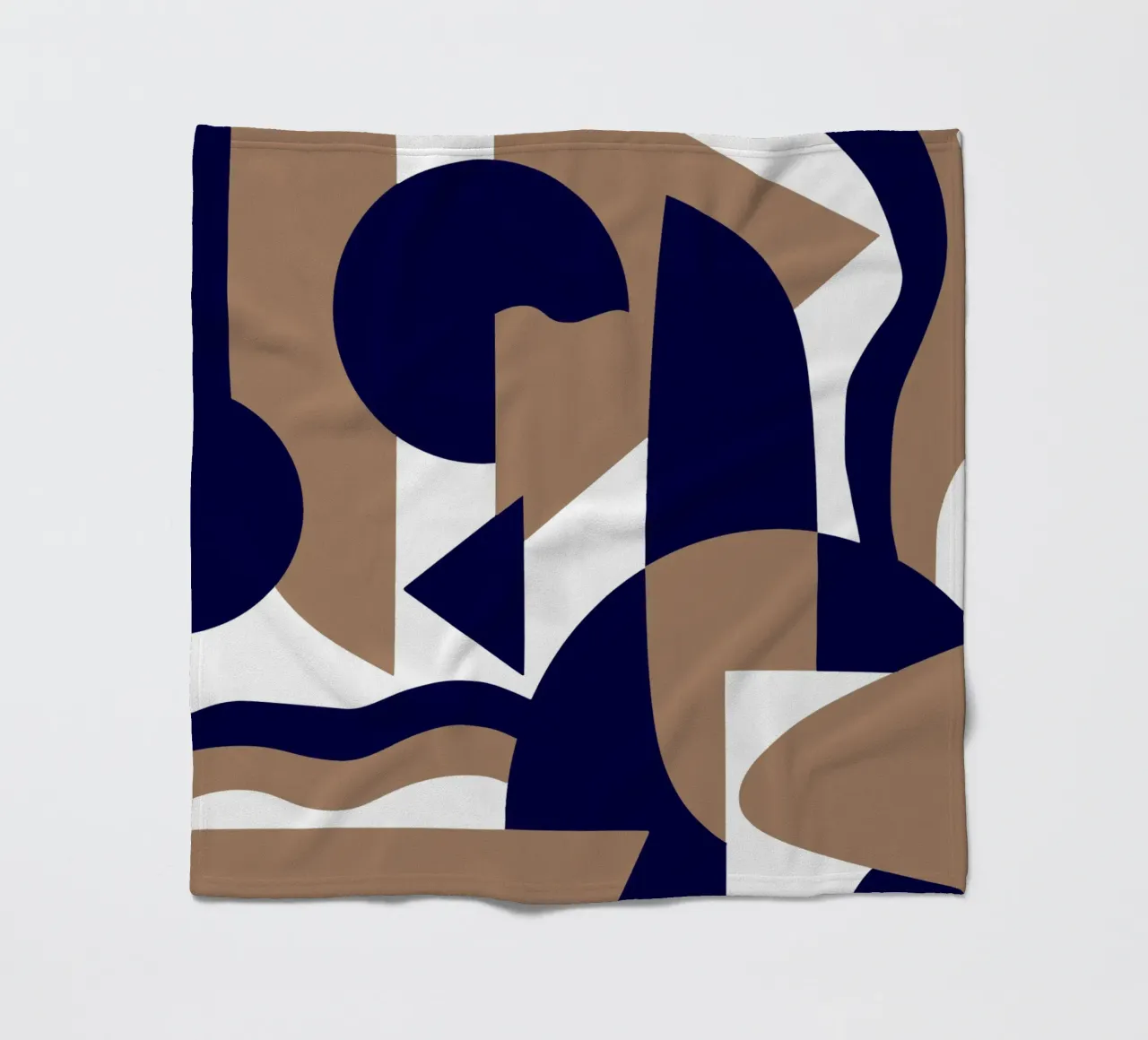 Geometria scandinava 06 coperta in pile da Little Dean