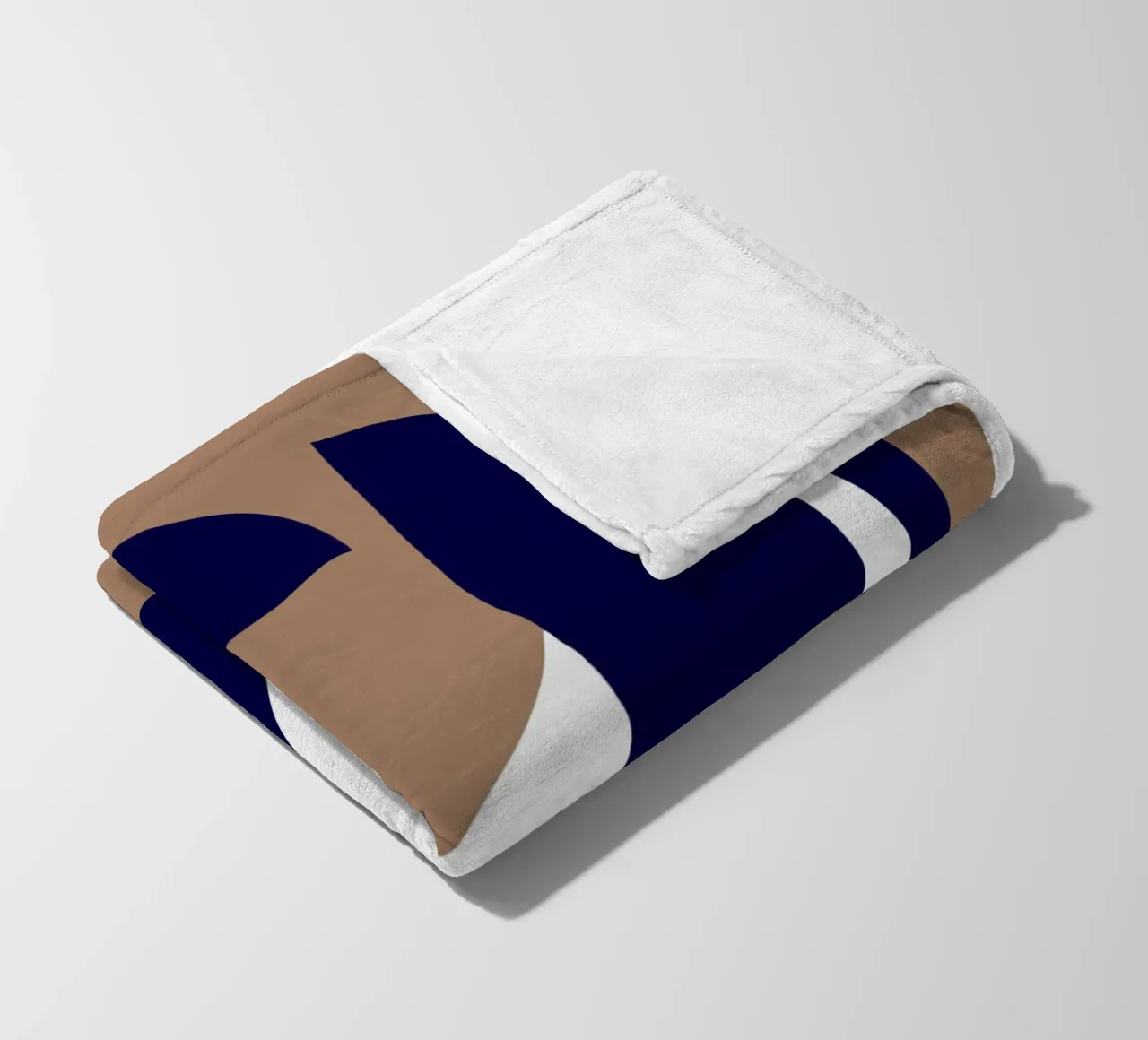 Geometria scandinava 06 coperta in pile da Little Dean