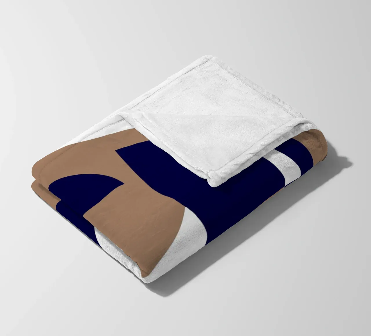 Geometria scandinava 06 coperta in pile da Little Dean