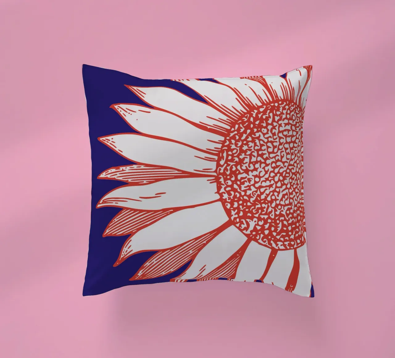 Girasole 02 cuscino da Little Dean