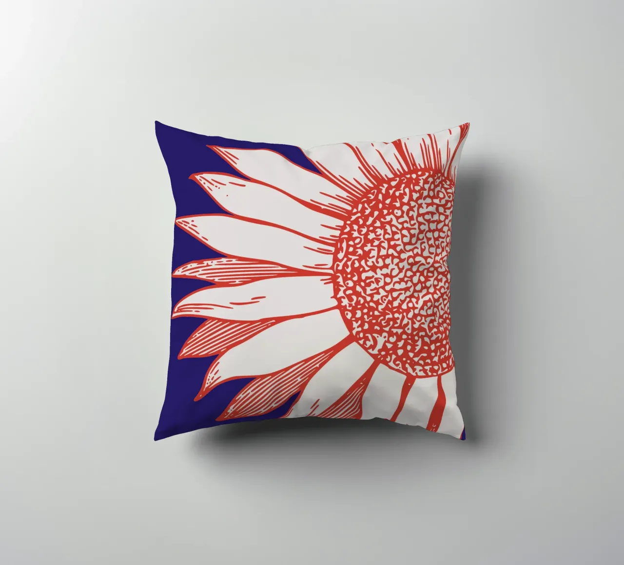 Girasole 02 cuscino da Little Dean
