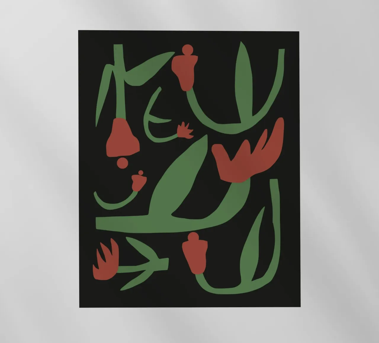 Composizione di fiori secchi pellicola backlit da Little Dean