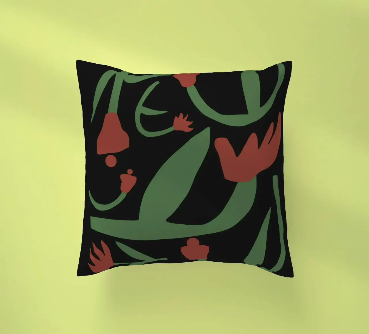 Composizione di fiori secchi cuscino da Little Dean