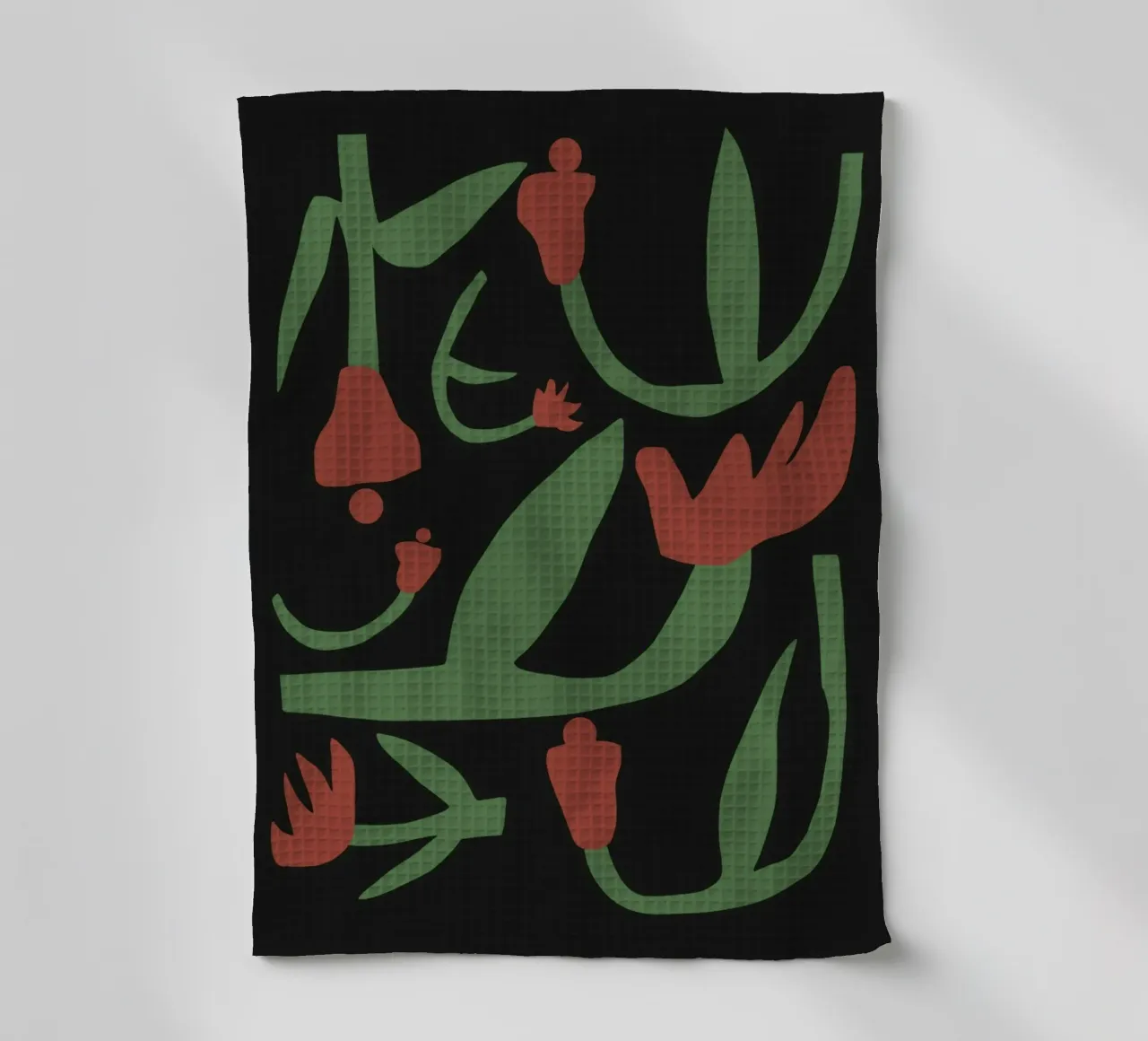 Composizione di fiori secchi canovaccio da cucina da Little Dean