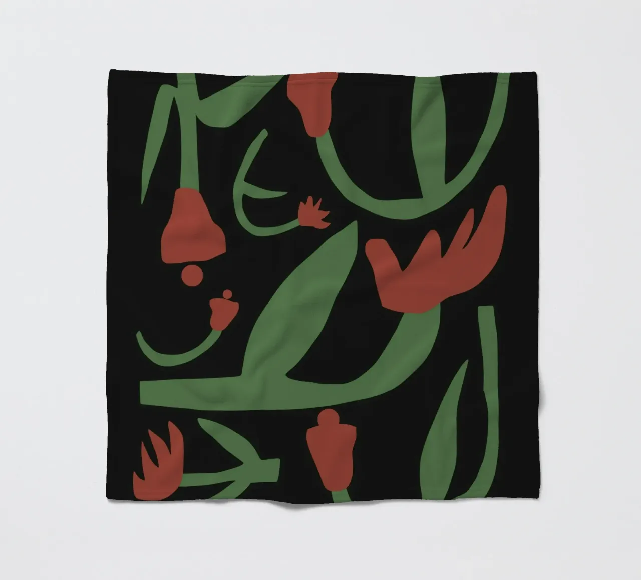 Composizione di fiori secchi coperta in pile da Little Dean