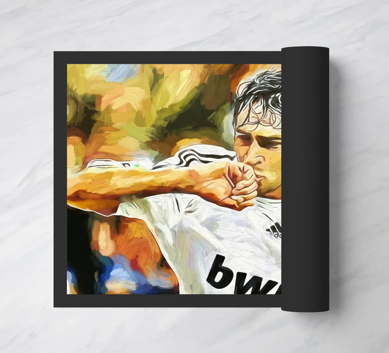 Raúl González Pittura a olio digitale zerbino da ArdanART