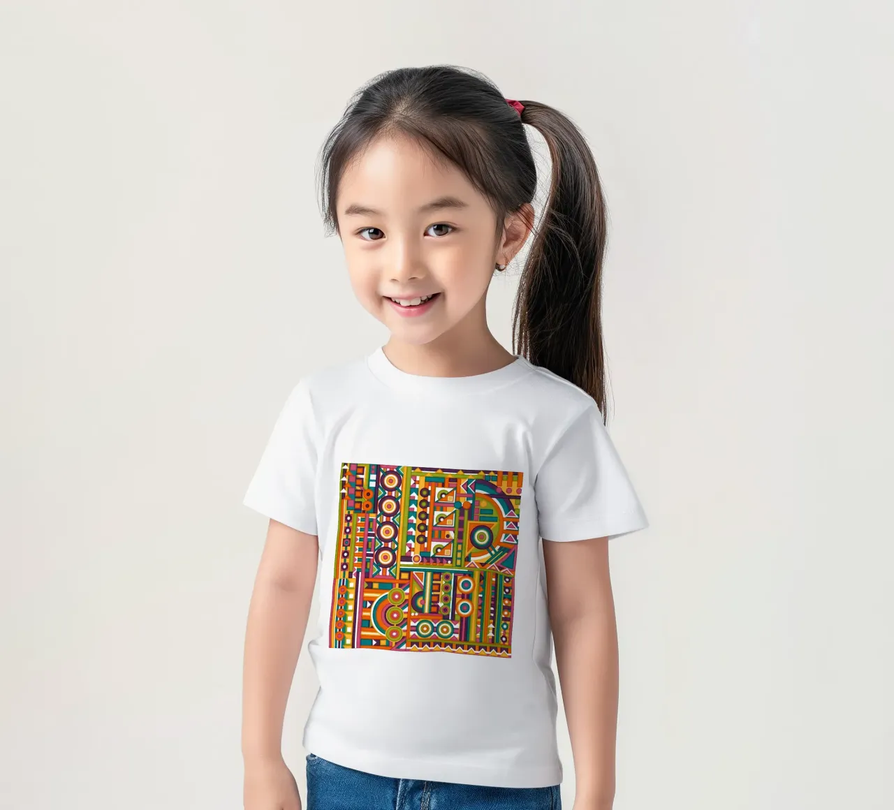 Check t-shirt bambini da shellybremmer