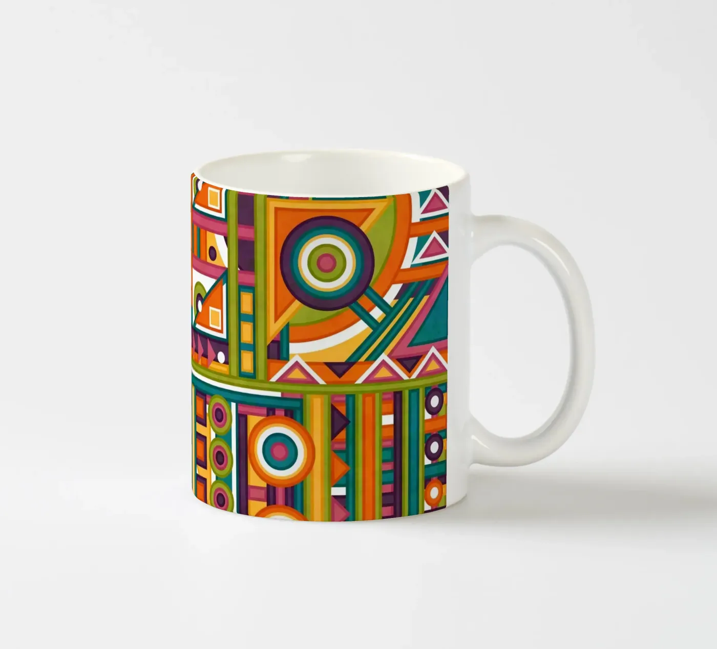 Check ceramic mug by shellybremmer